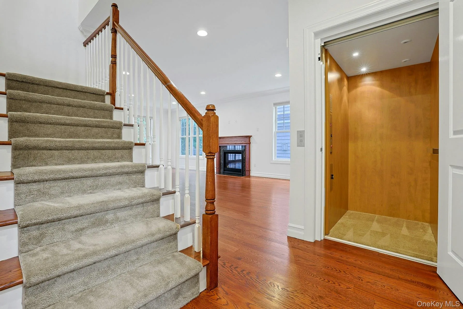 One of Hidden Ridge's most coveted features—a private elevator servicing all three levels, offering exceptional convenience and the ability to comfortably enjoy this home for years to come. One of Hidden Ridge's most coveted features—a private elevator servicing all three levels, offering exceptional convenience and the ability to comfortably enjoy this home for years to come.