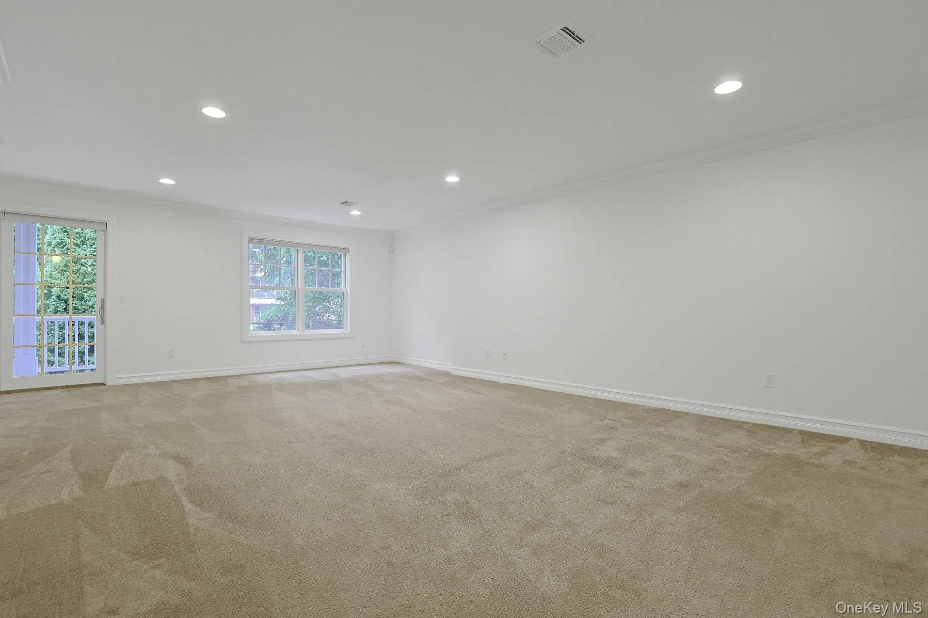 Bright and spacious with recessed lighting and oversized windows, this versatile lower-level living space is ideal for entertaining, relaxing, or working from home. Bright and spacious with recessed lighting and oversized windows, this versatile lower-level living space is ideal for entertaining, relaxing, or working from home.