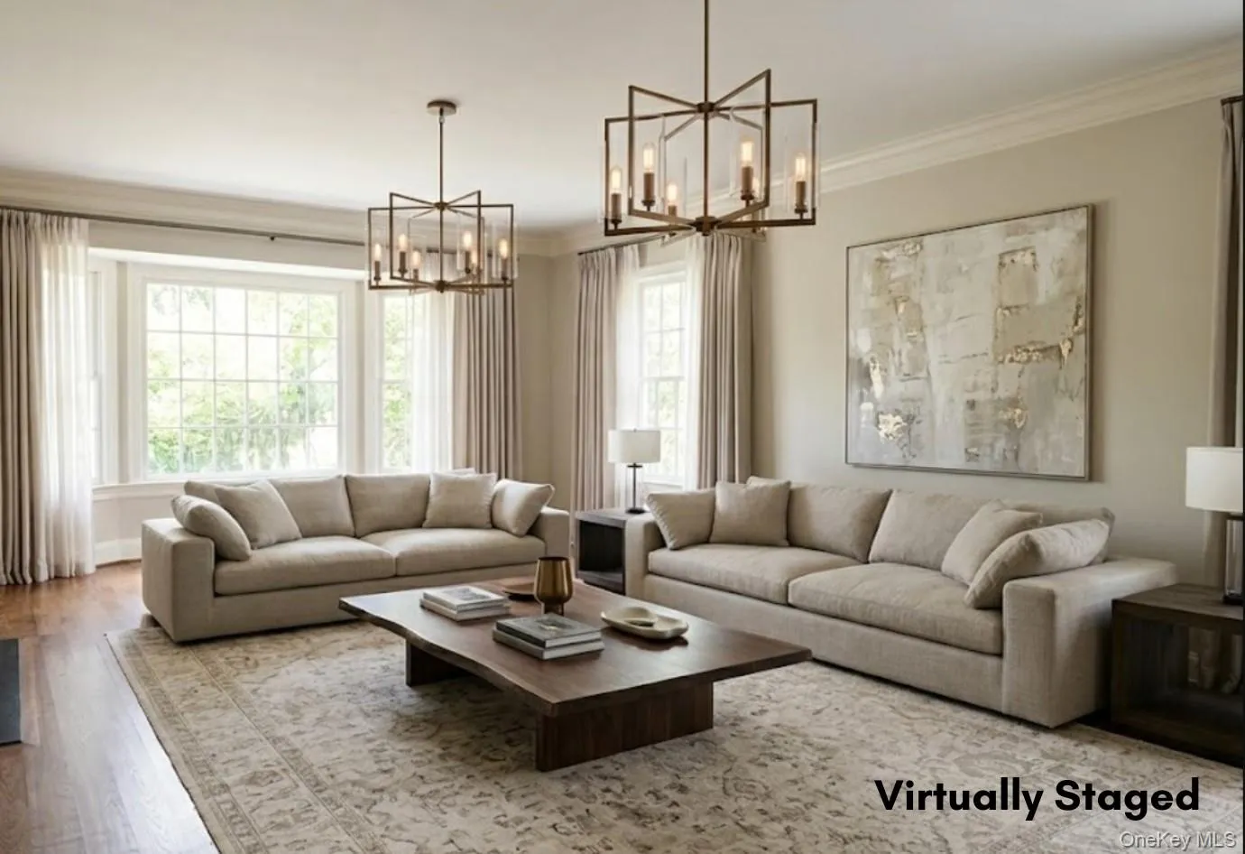 Conceptual virtual living room Conceptual virtual living room