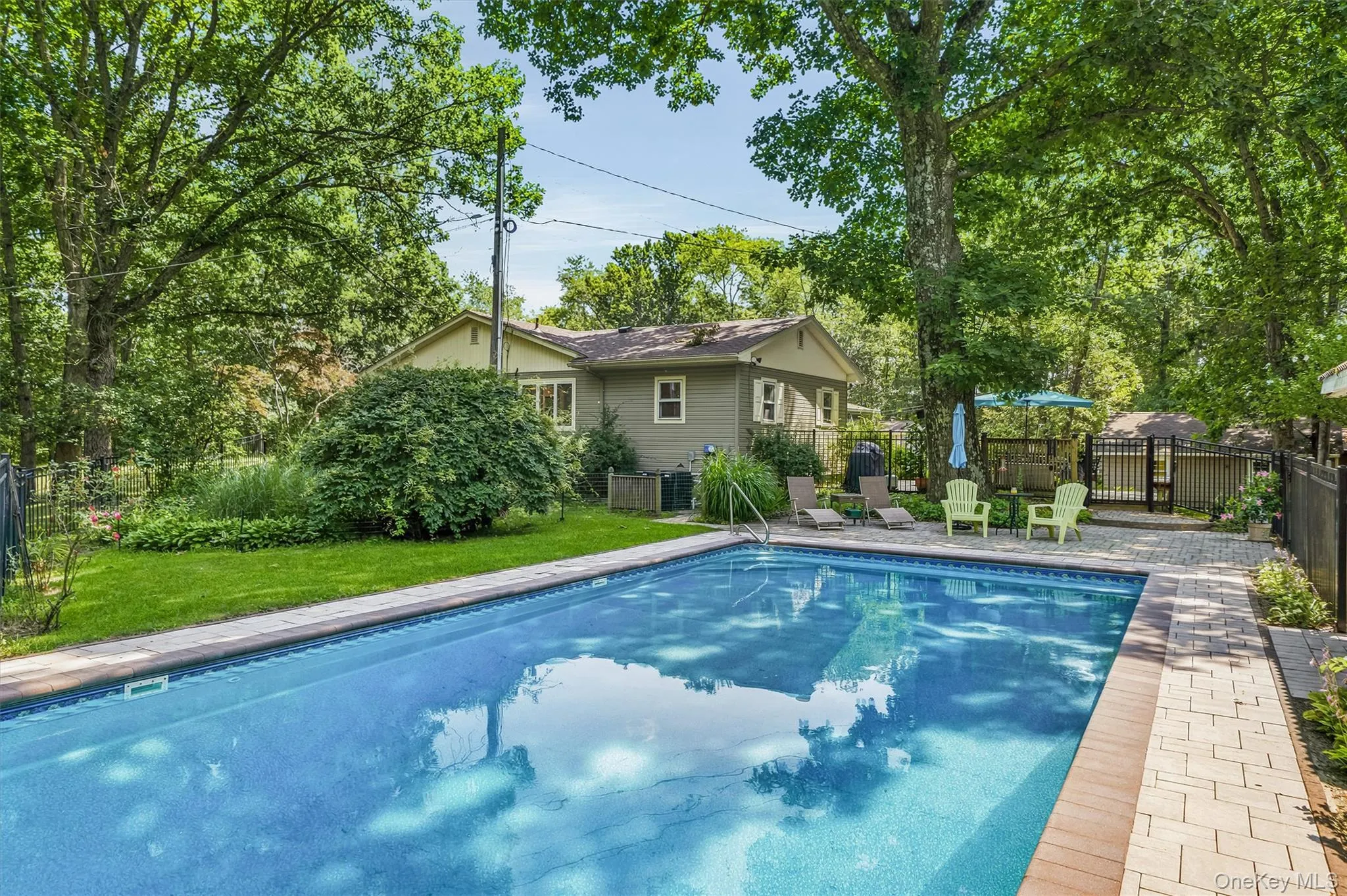 129 Hill Road In-Ground Salt Water Heated Pool. 129 Hill Road In-Ground Salt Water Heated Pool.