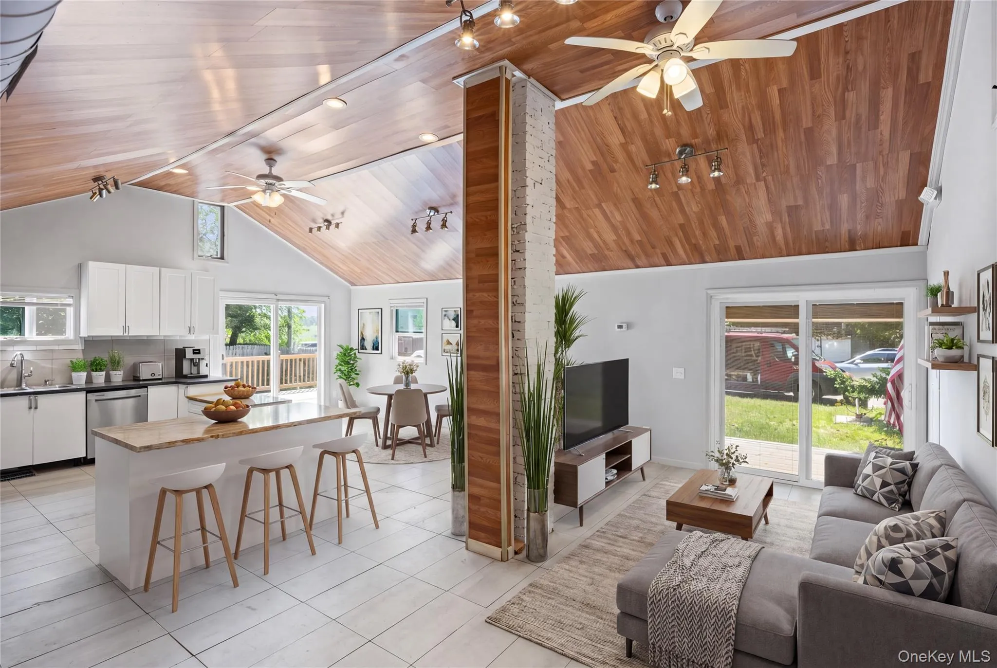 staged with Island & Furniture staged with Island & Furniture