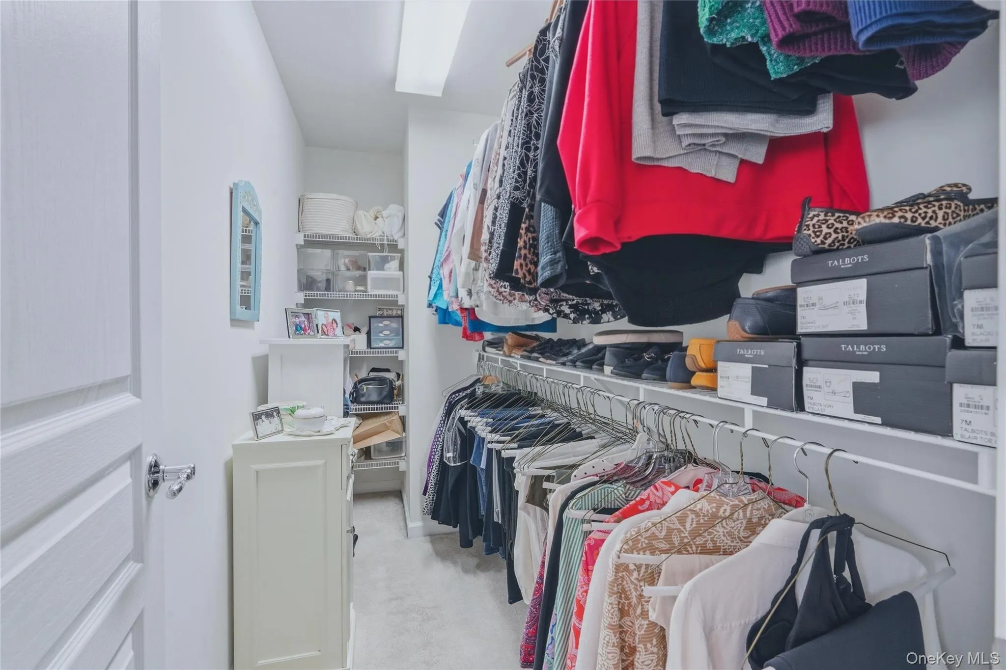 Primary bedroom closet Primary bedroom closet