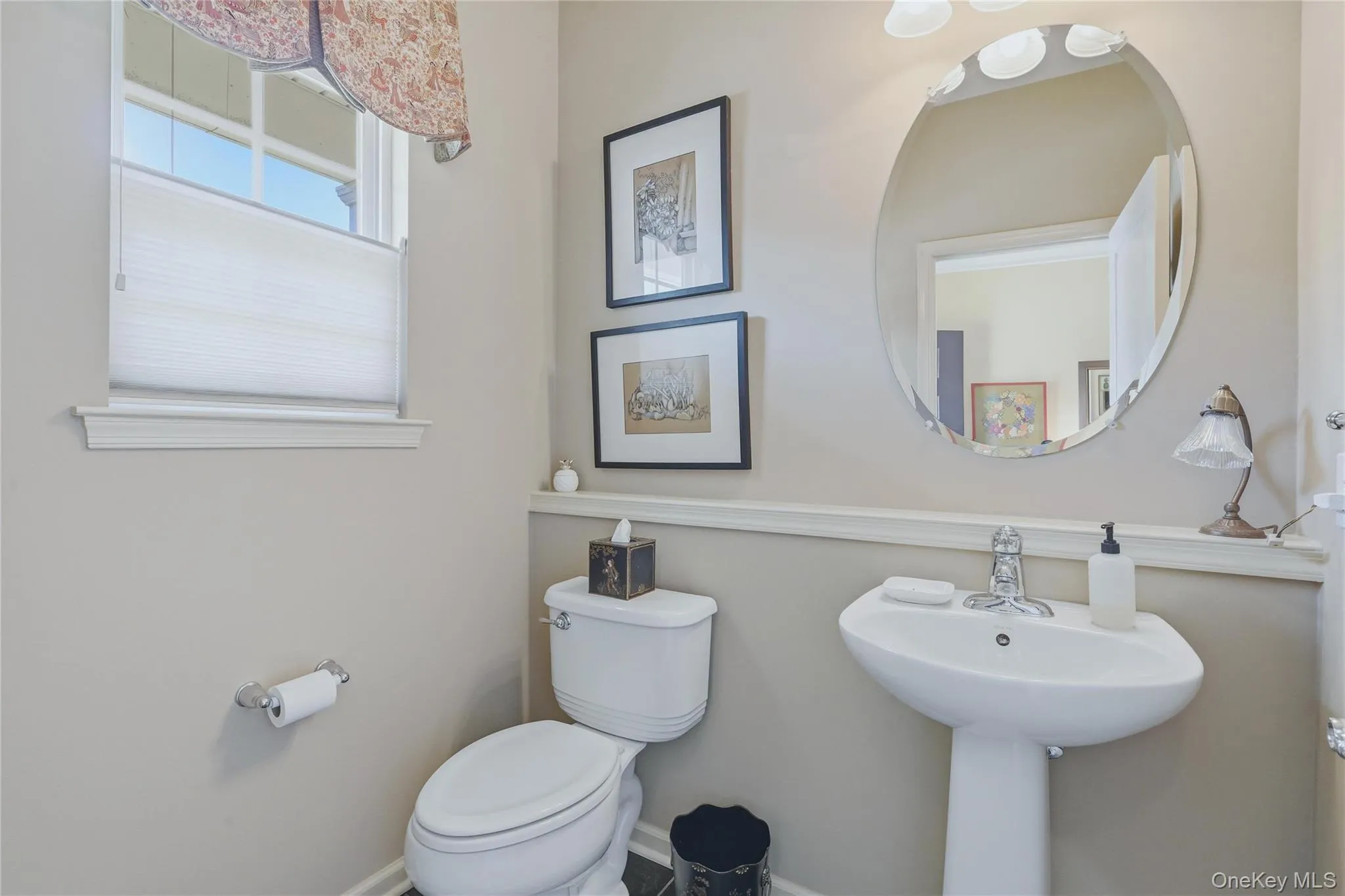 Powder room on 1st floor Powder room on 1st floor
