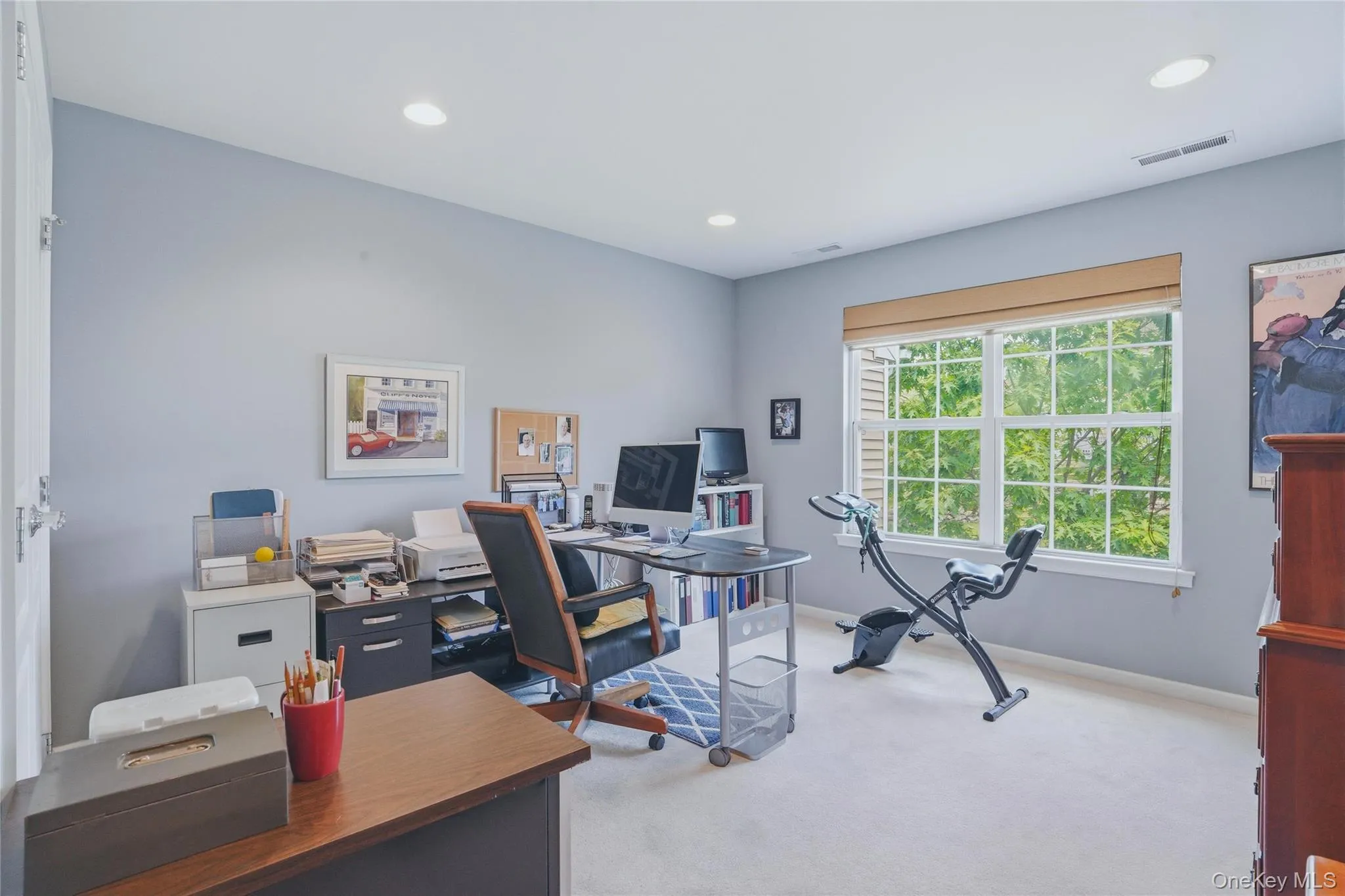 Bedroom #3, currently being used as an office Bedroom #3, currently being used as an office