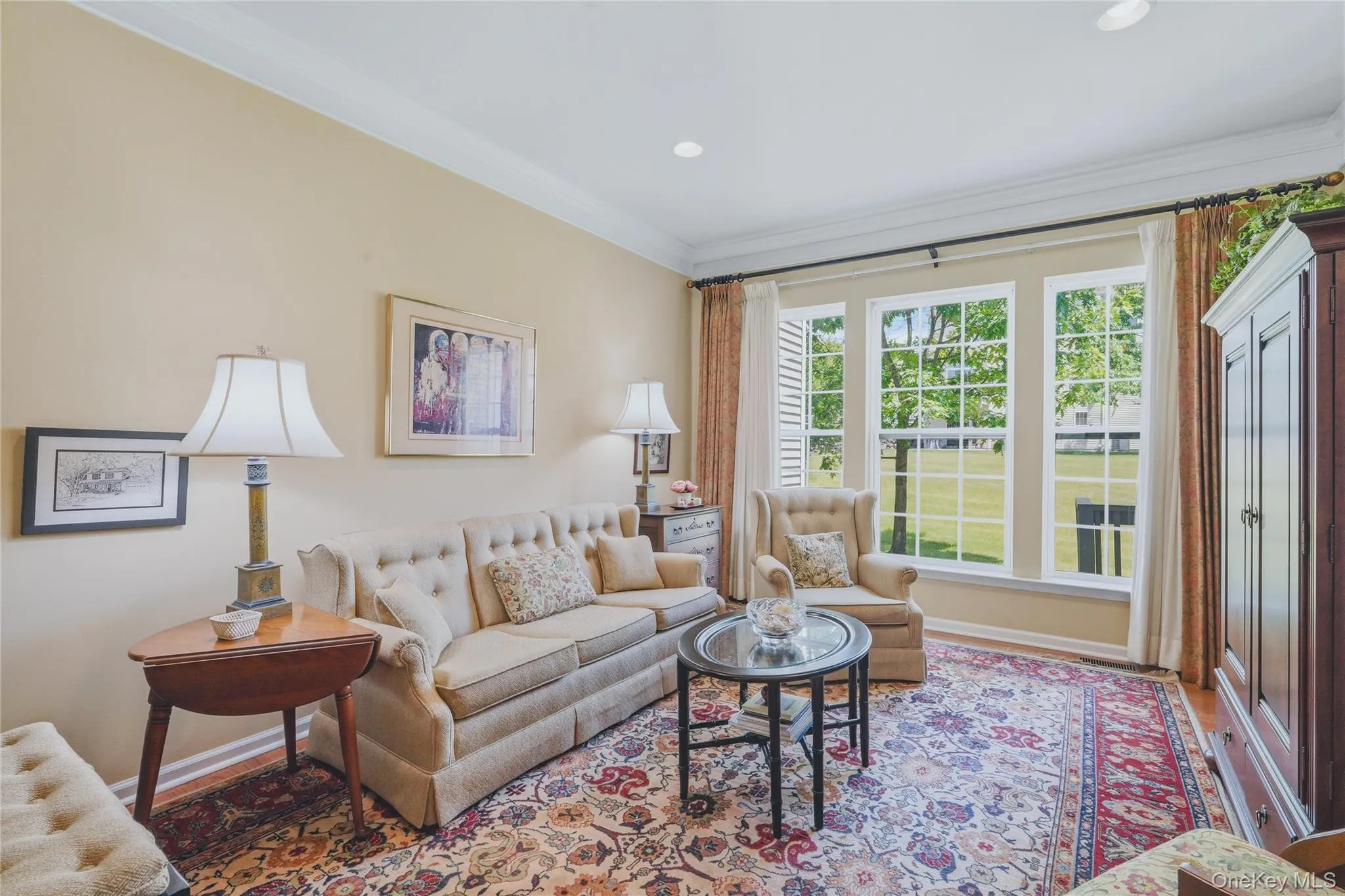 Living room with plenty of natural light Living room with plenty of natural light
