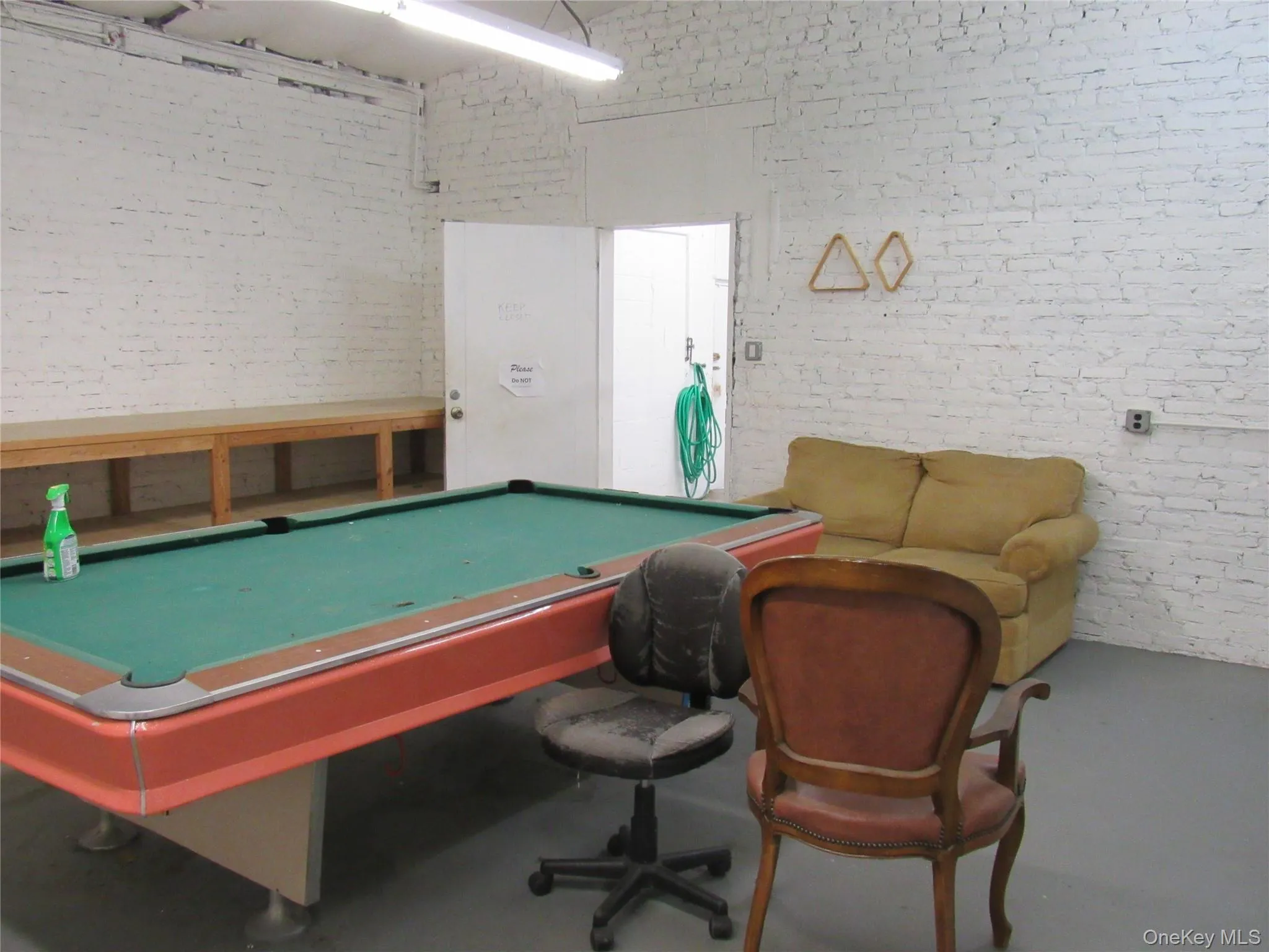 The pool table will be removed upon request The pool table will be removed upon request