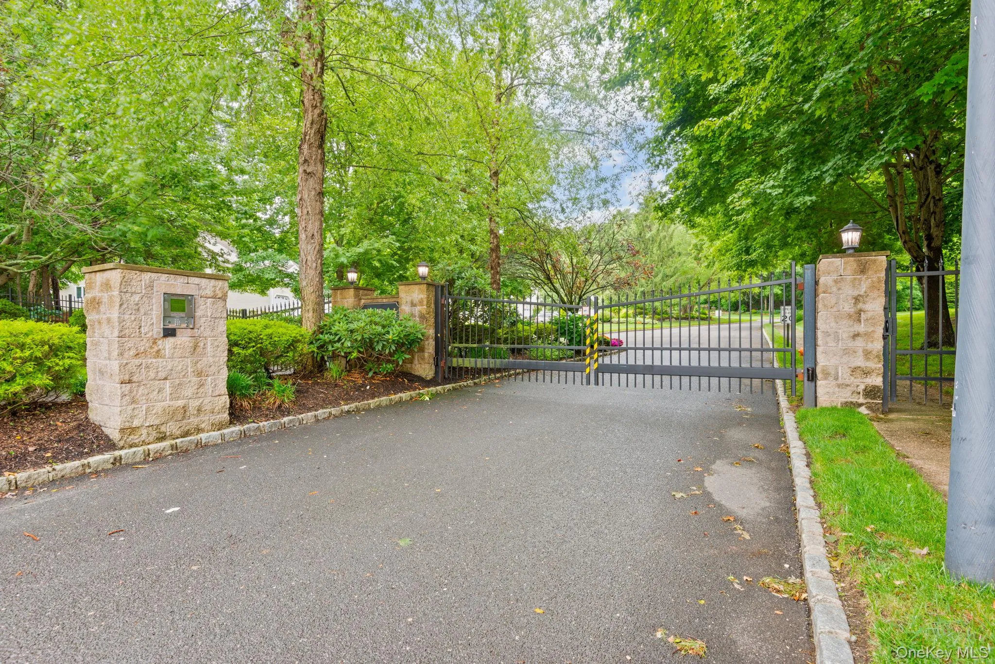 Entry Gate with Push Button Access or By Remote Control Entry Gate with Push Button Access or By Remote Control