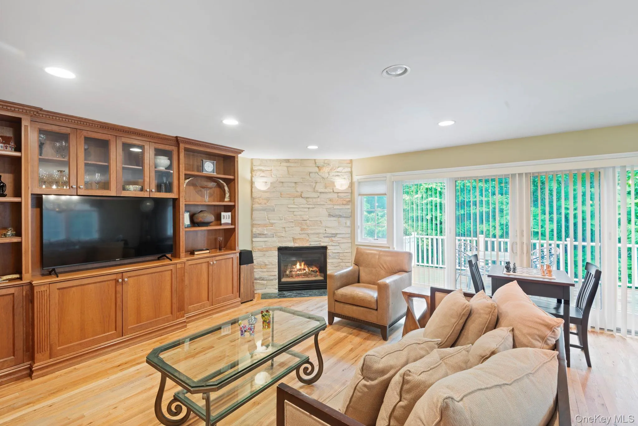 With Custom Built-In Entertainment Unit With Custom Built-In Entertainment Unit