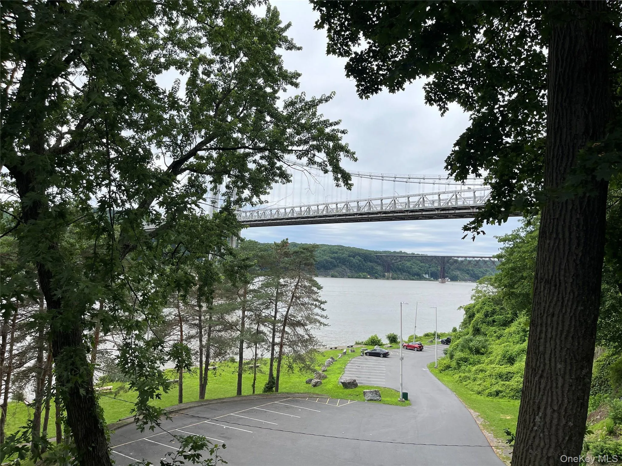 Water view with a notable bridge Water view with a notable bridge