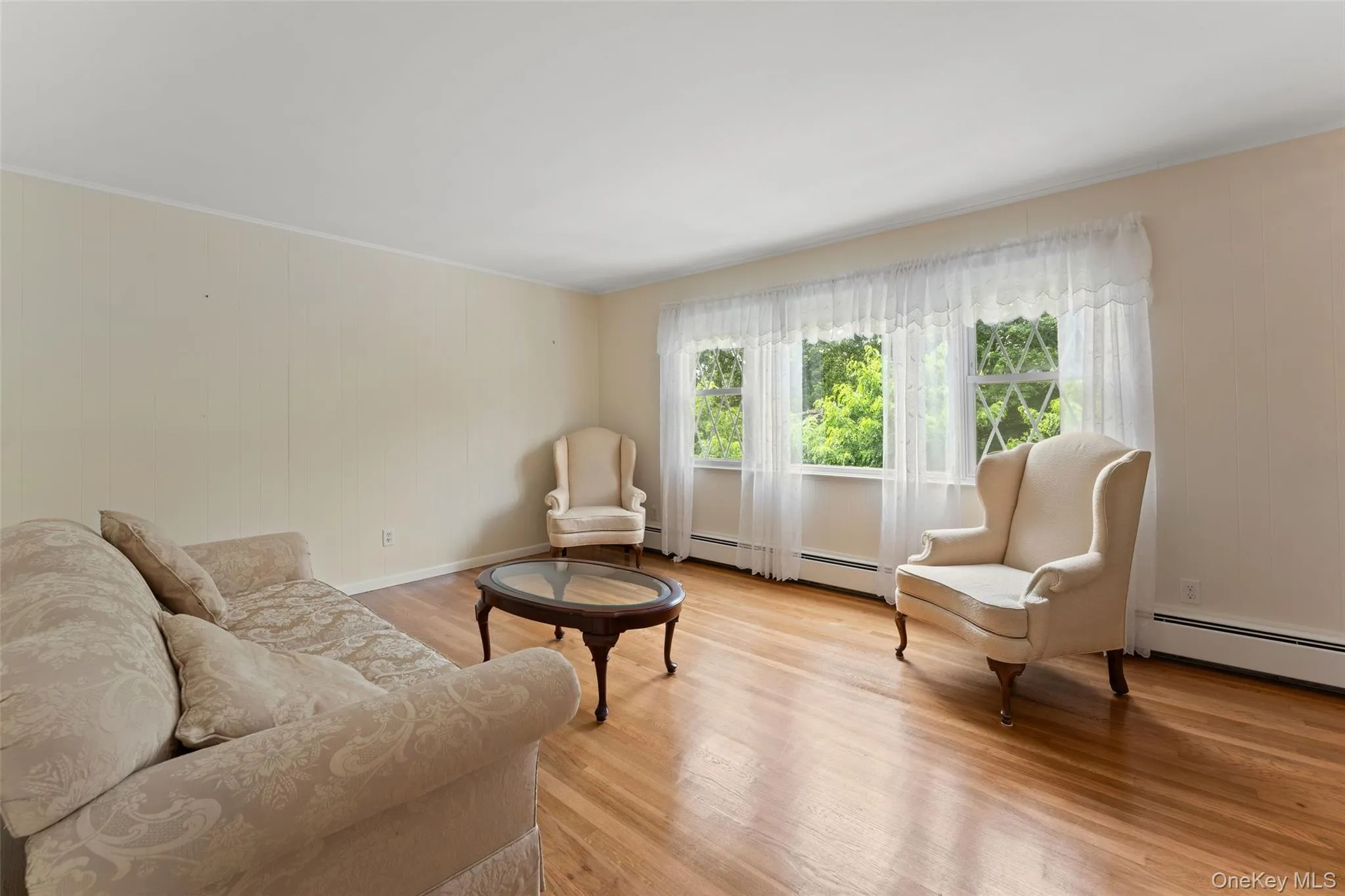 Formal Living Room with views of the park Formal Living Room with views of the park