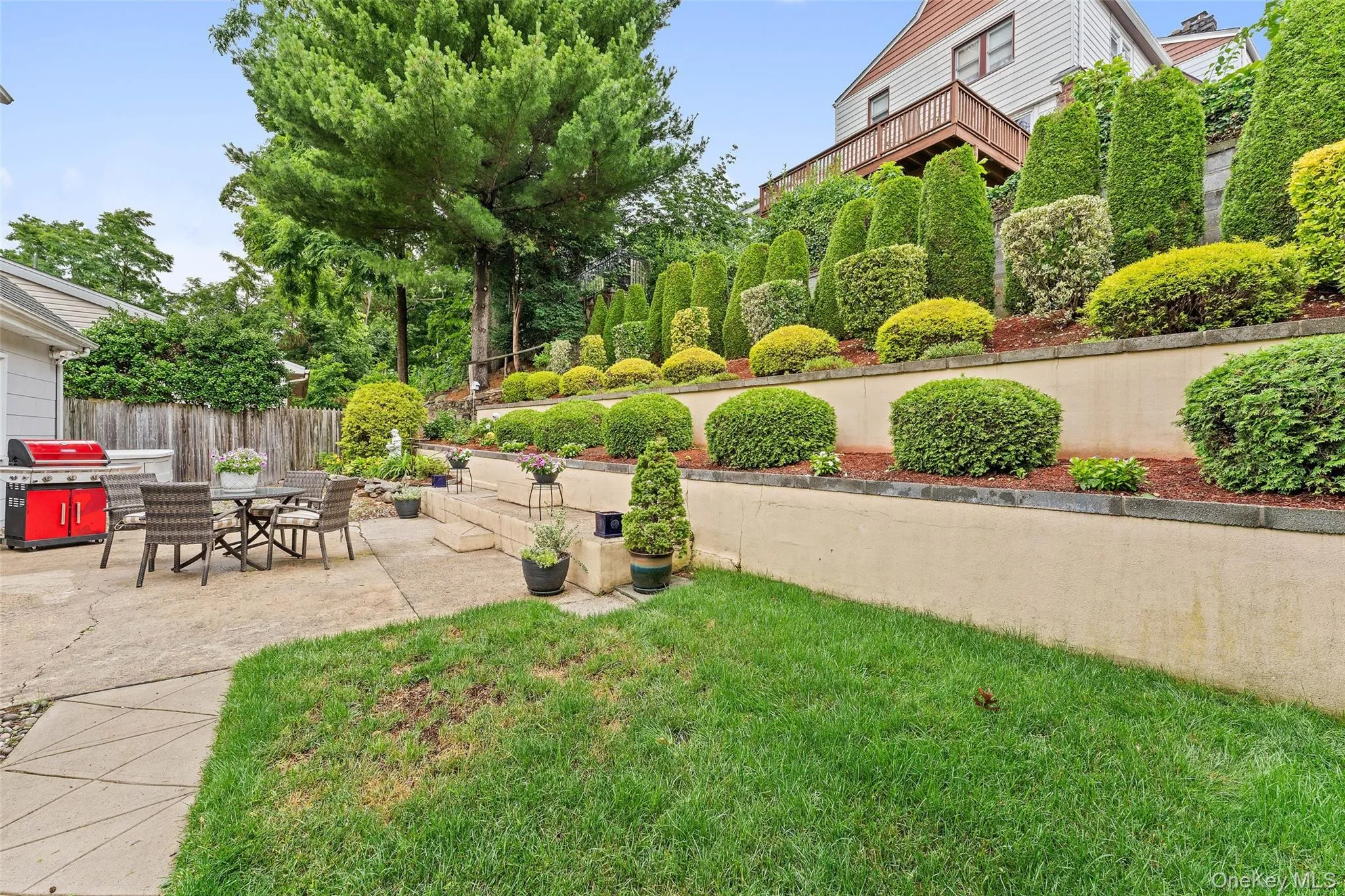 Garden view. Garden view.