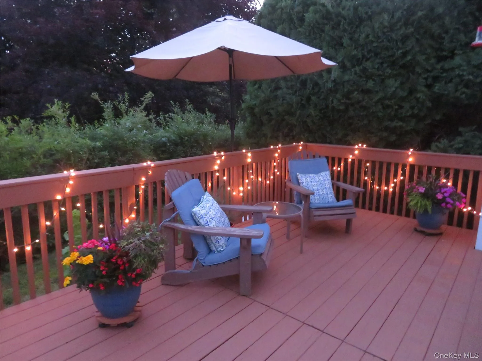Deck on lovely summer nights! Deck on lovely summer nights!