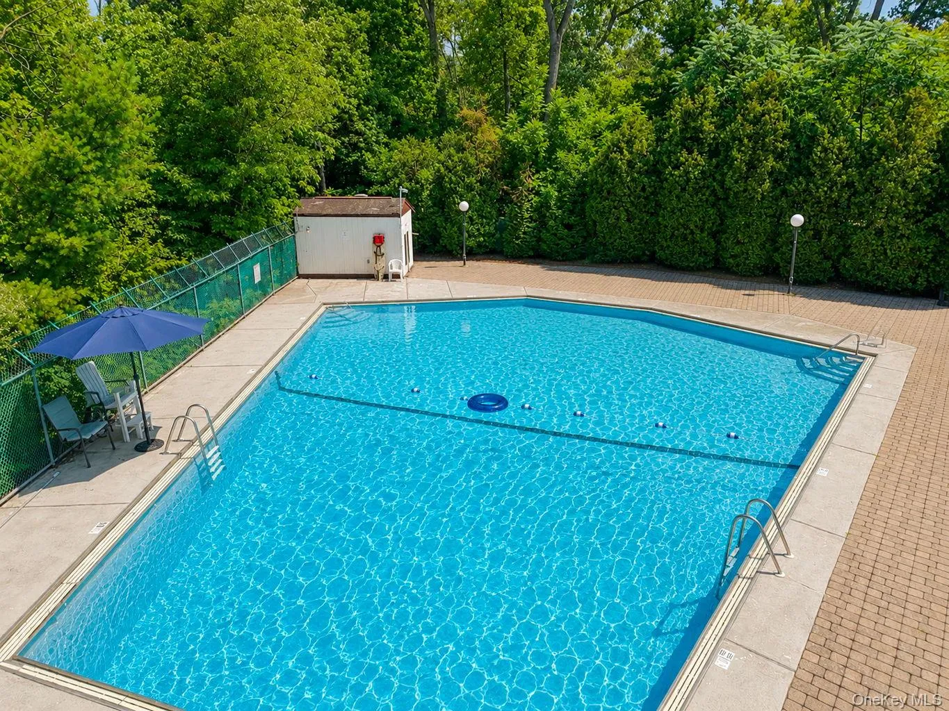 Private community pool Private community pool