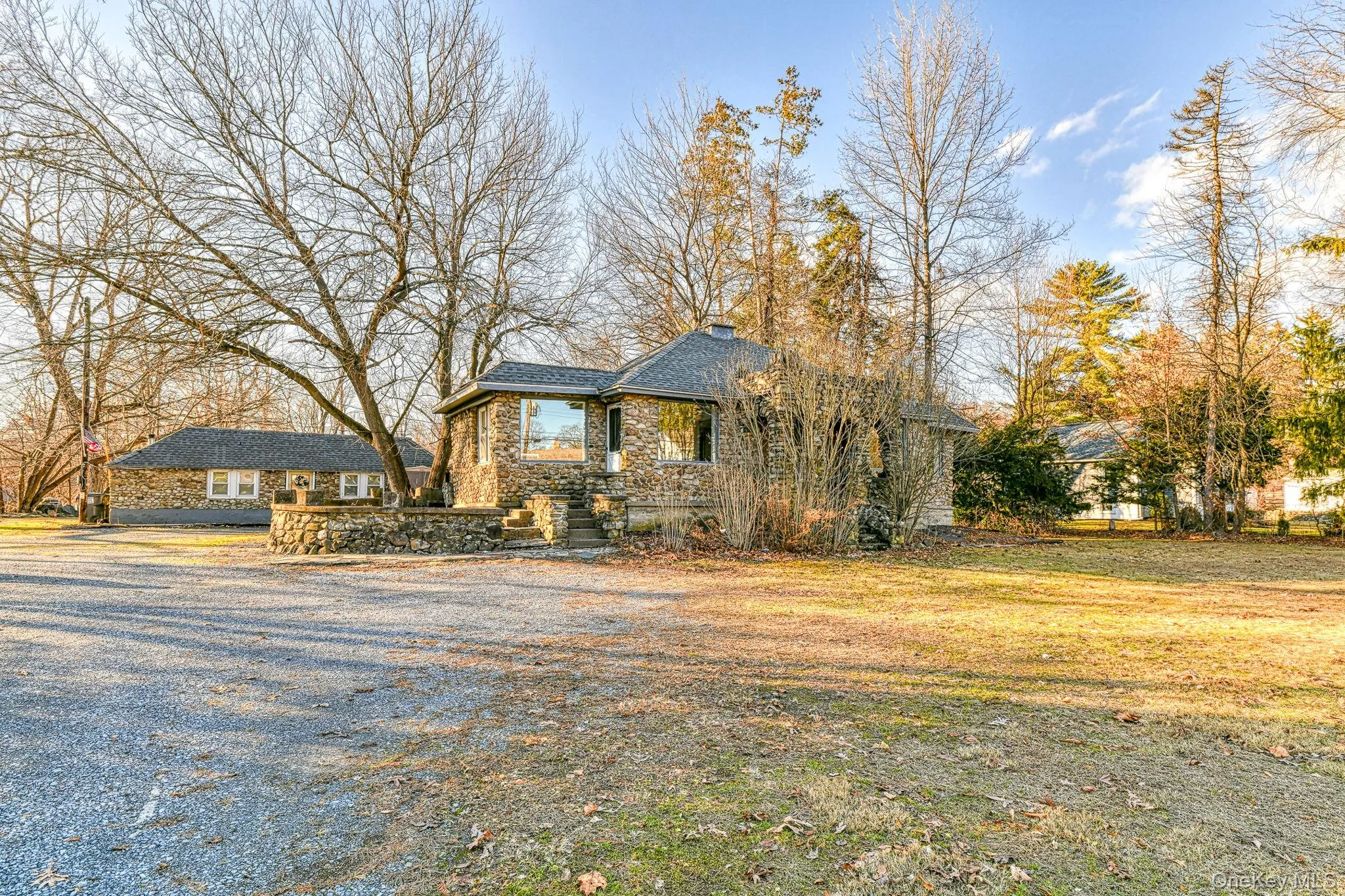 View of front of property with a front yard View of front of property with a front yard