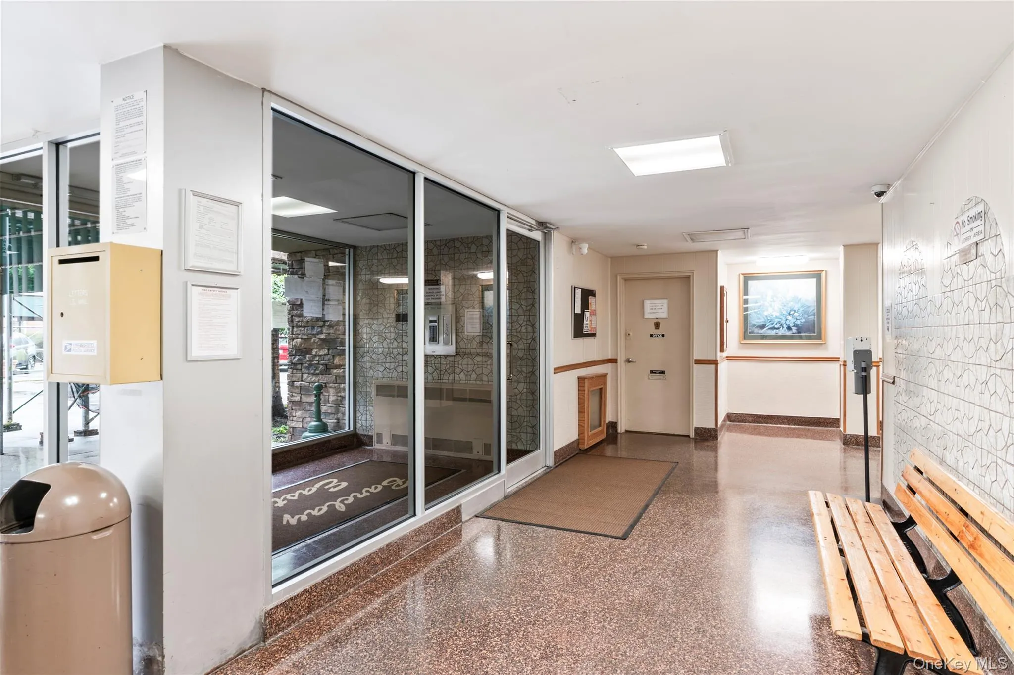 Common area featuring a security system Common area featuring a security system