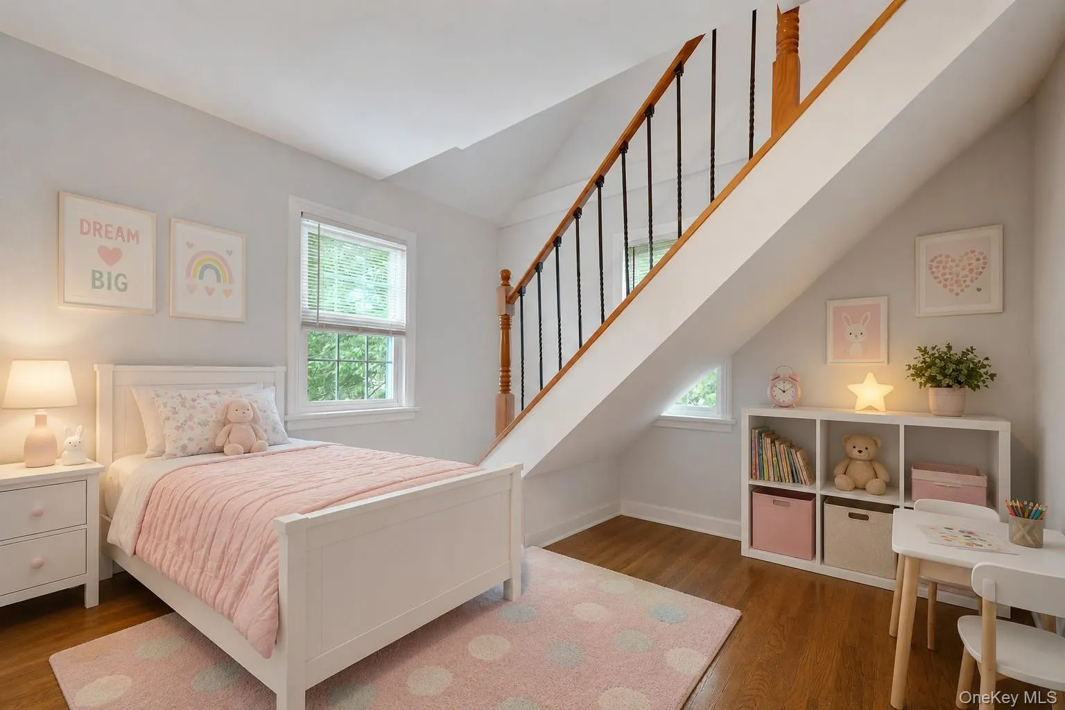 Virtually staged bedroom Virtually staged bedroom