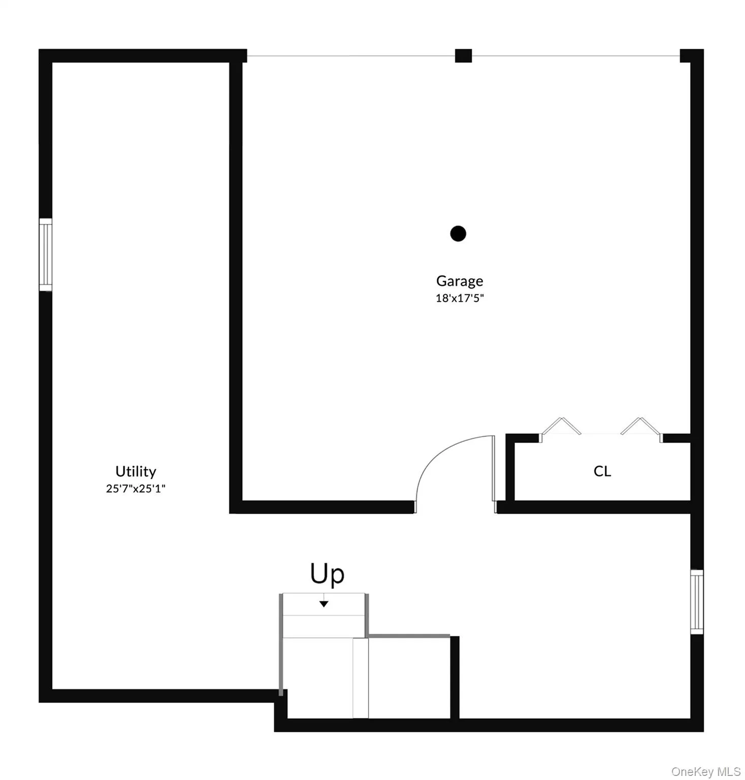 Basement and garage Basement and garage
