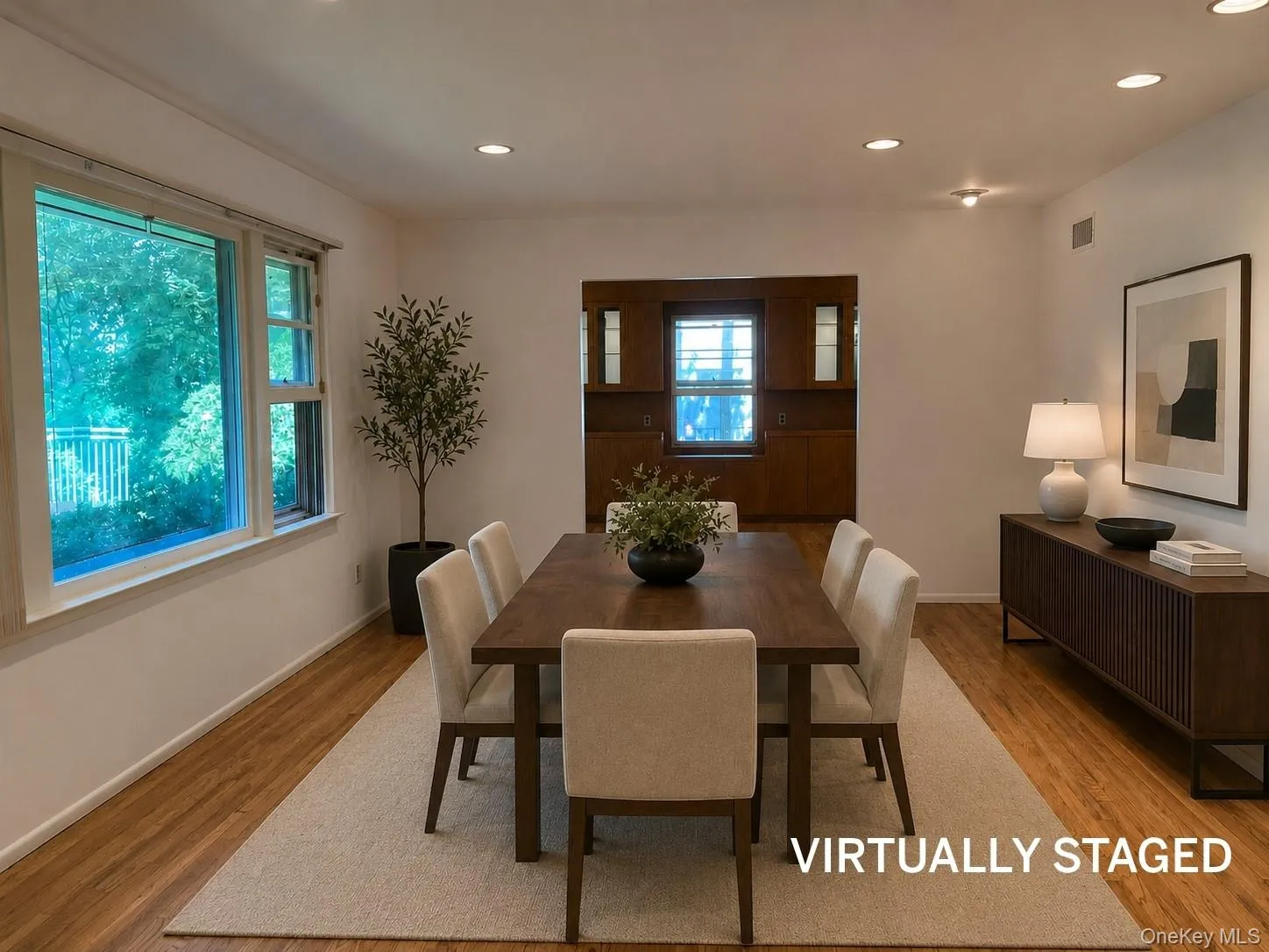 VIRTUALLY STAGED dining room VIRTUALLY STAGED dining room