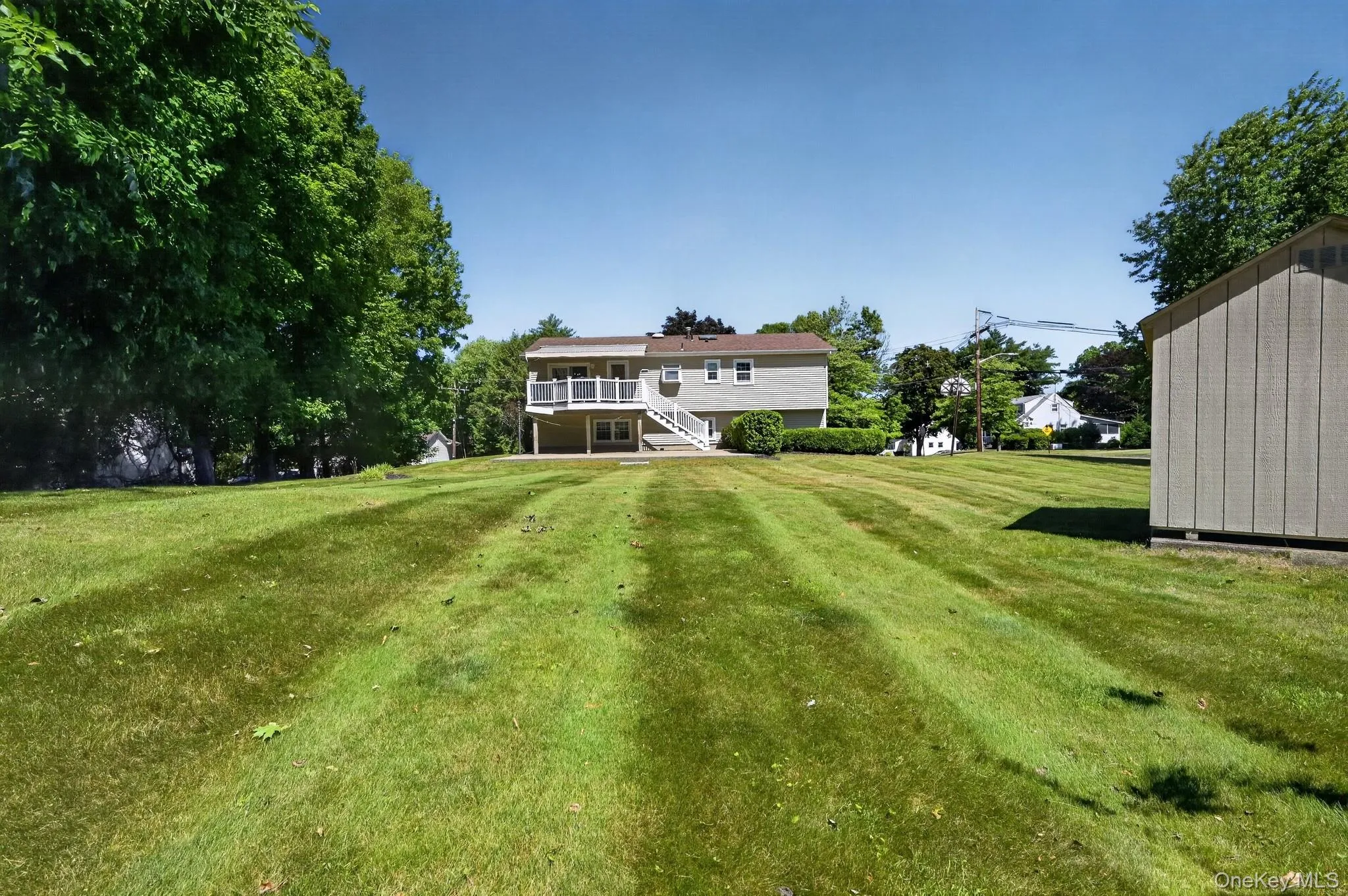 Large level yard Large level yard