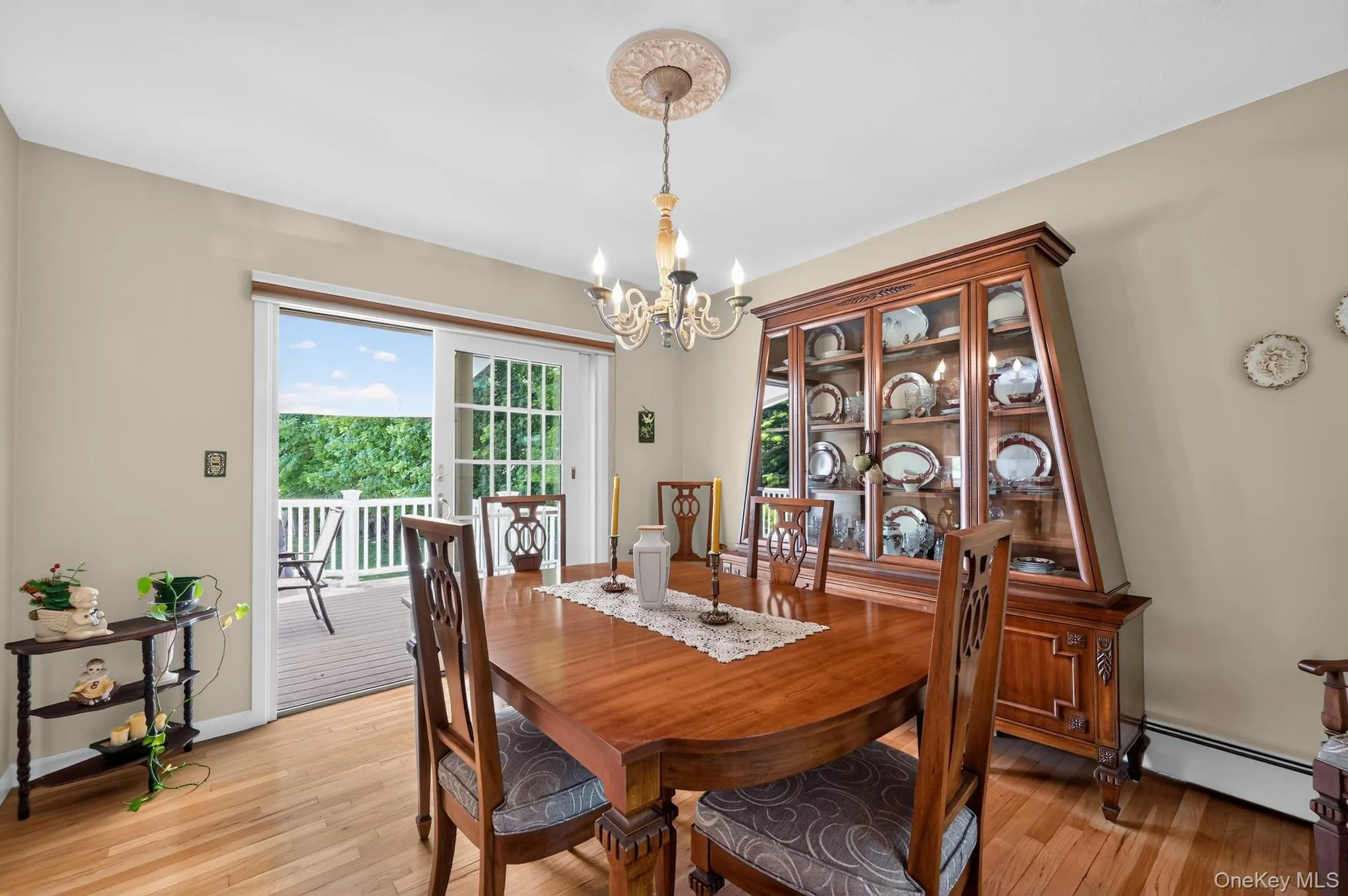 Formal Dining Room with sliding glass door to deck Formal Dining Room with sliding glass door to deck
