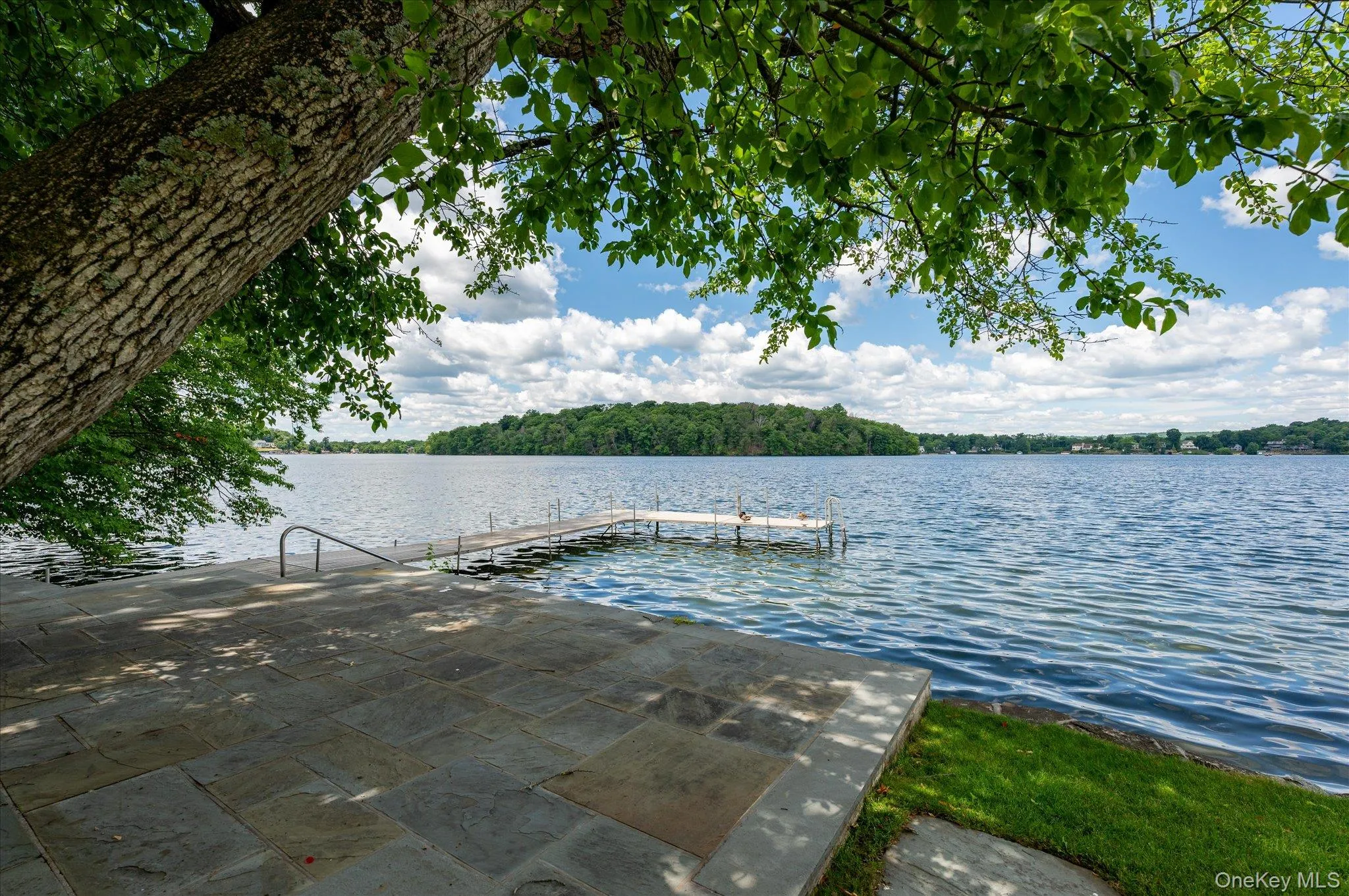 A bluestone patio, a magnificent shade tree, and Lake Mahopac right at your feet A bluestone patio, a magnificent shade tree, and Lake Mahopac right at your feet