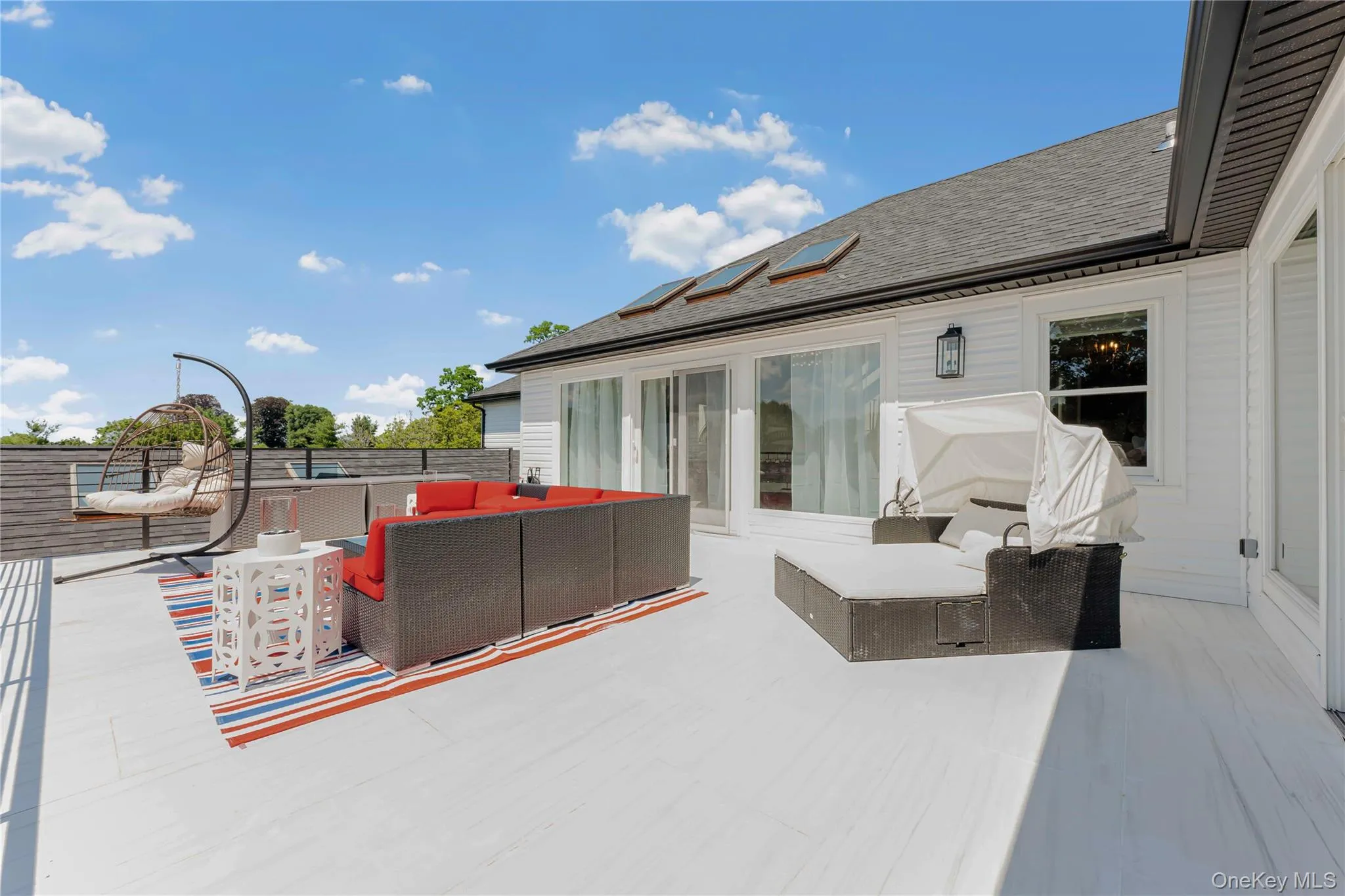 View of patio featuring an outdoor hangout area View of patio featuring an outdoor hangout area