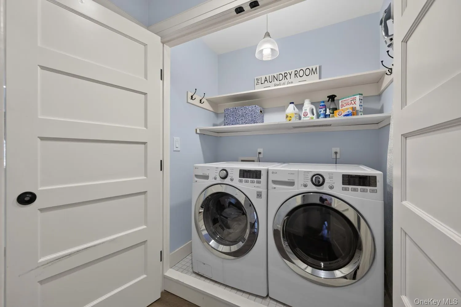 Second Floor Laundry. There is an additional washer and dryer in the basement. Second Floor Laundry. There is an additional washer and dryer in the basement.