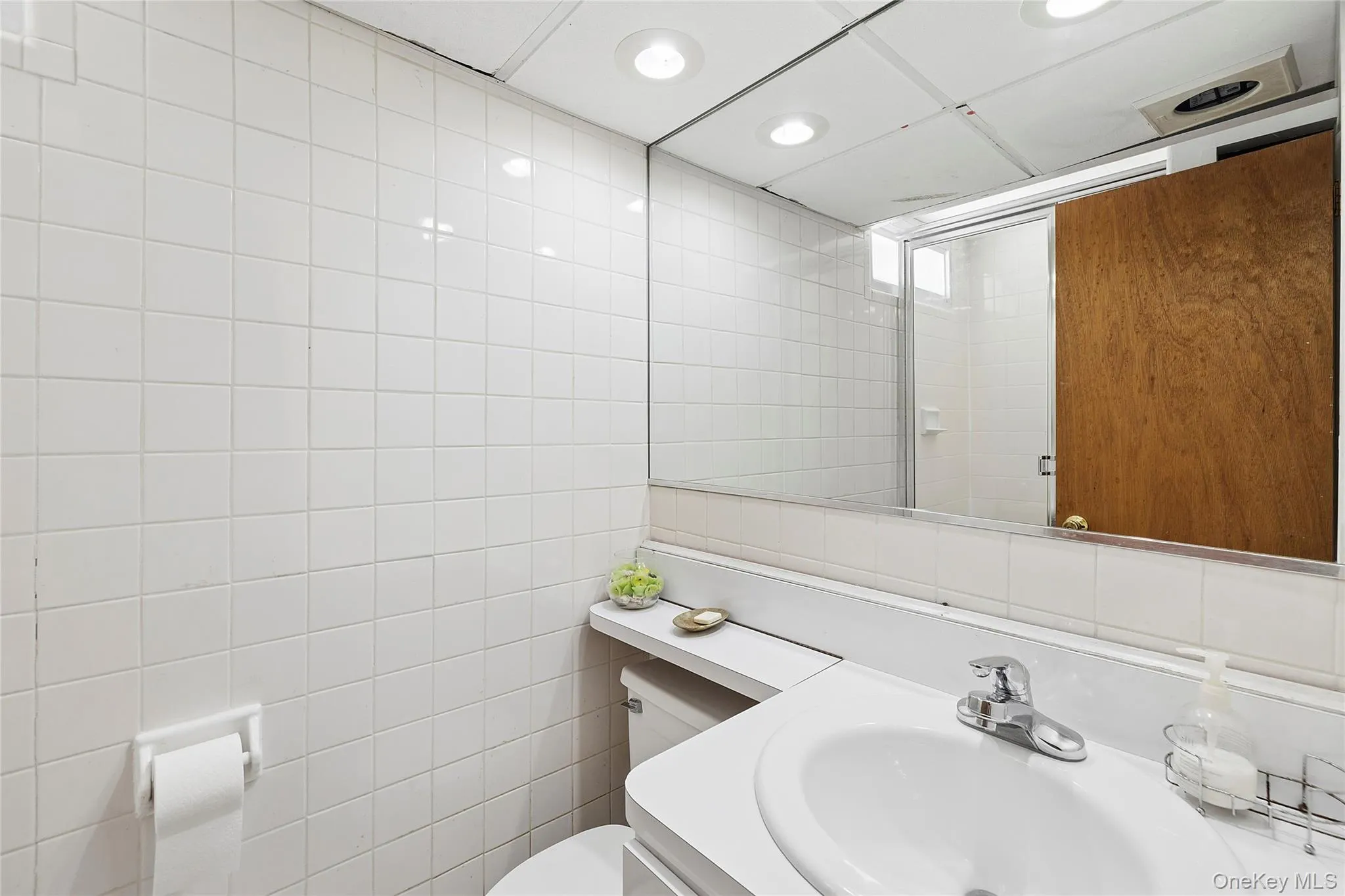Second bathroom located in basement Second bathroom located in basement