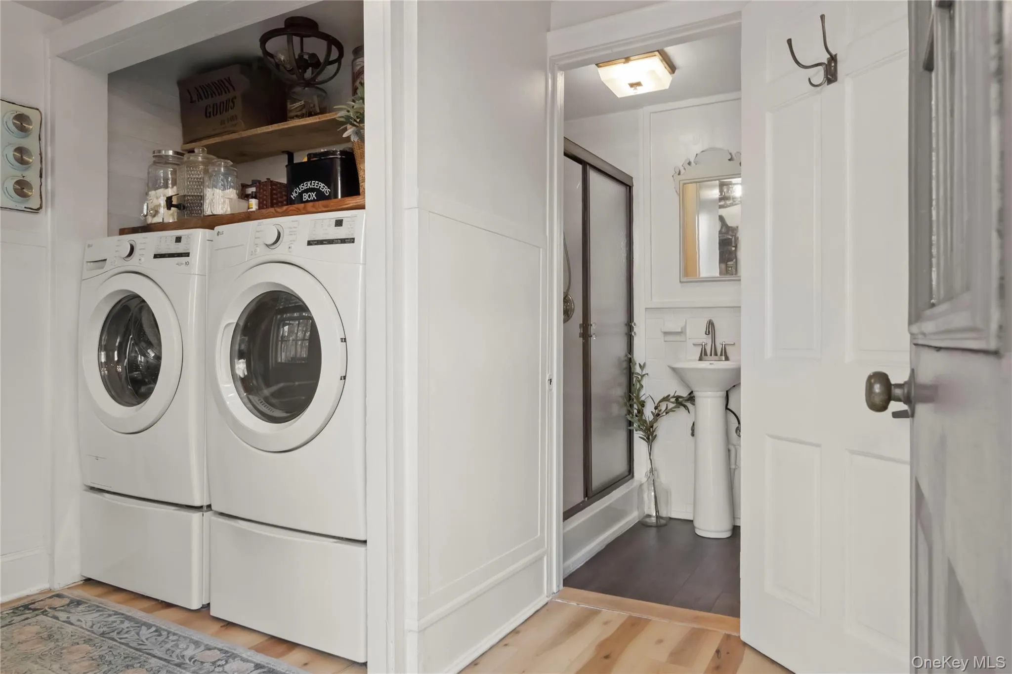 First floor laundry room First floor laundry room