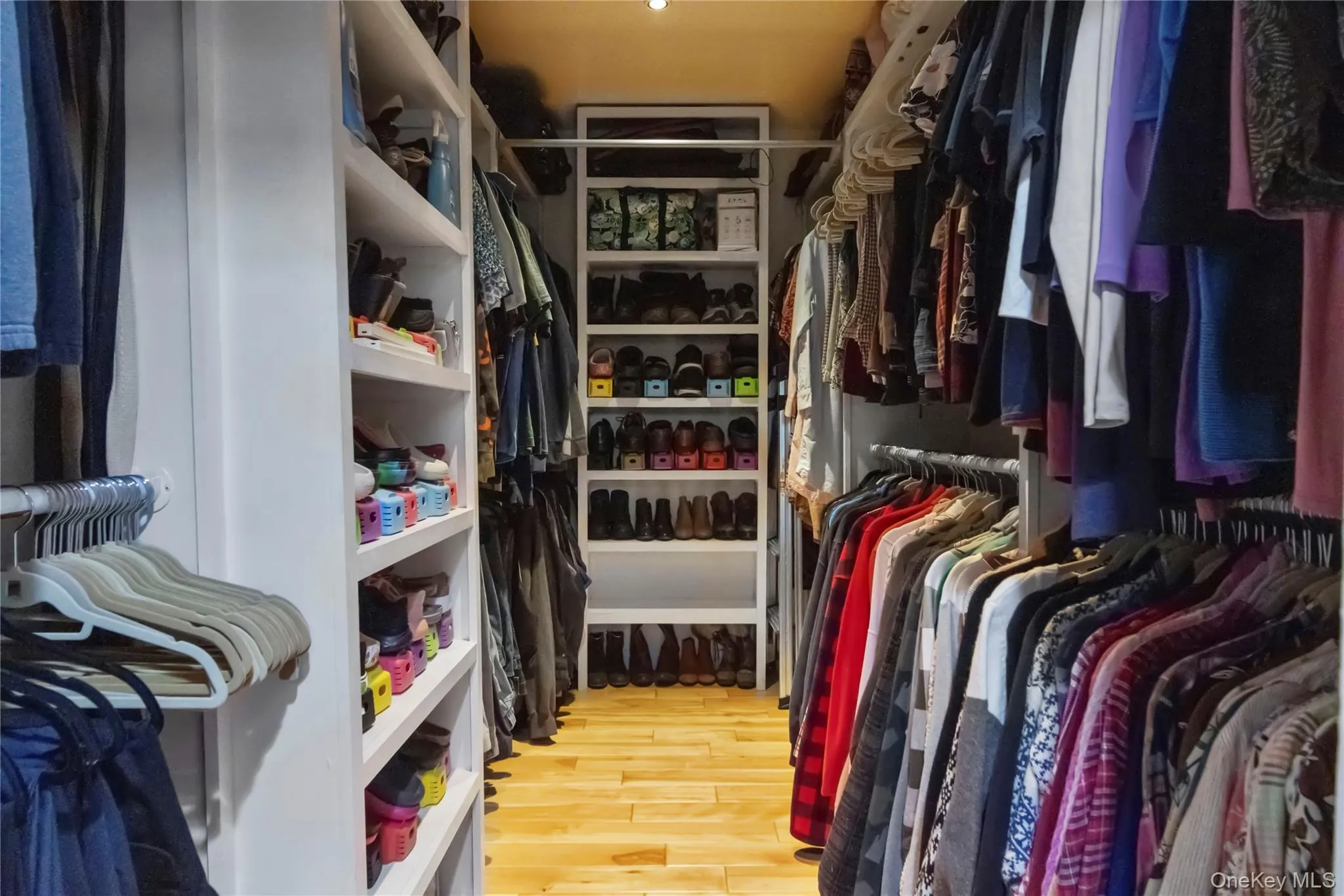 Primary walk in closet Primary walk in closet