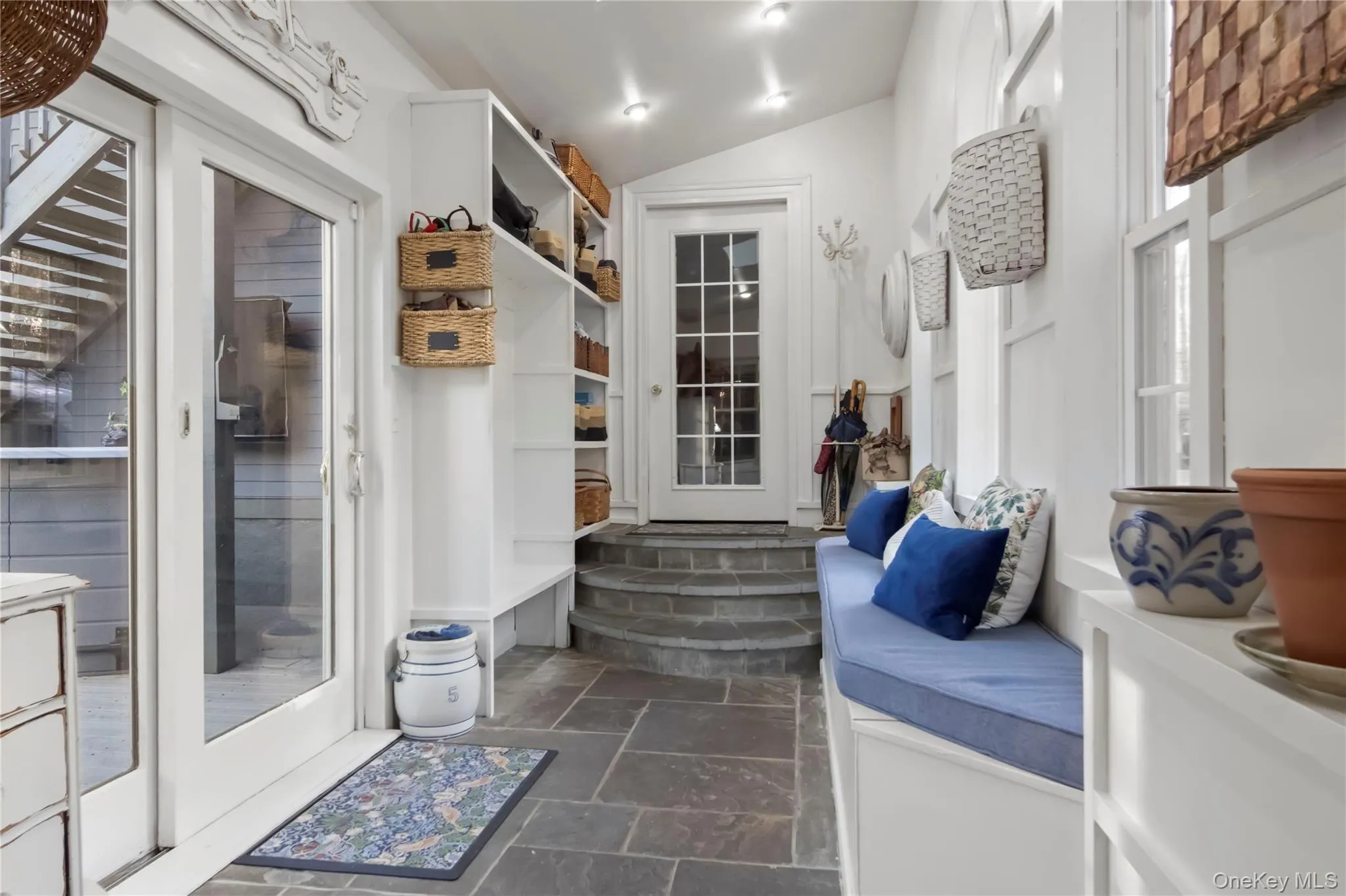 Mud Room / Breezeway leads to the garage and the deck Mud Room / Breezeway leads to the garage and the deck