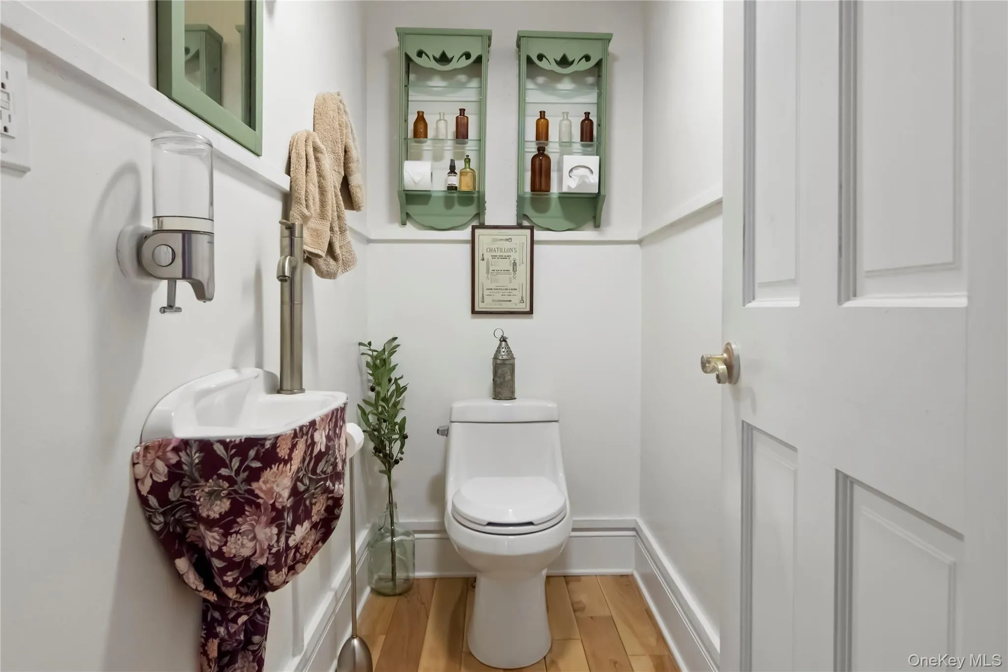 Half bath on the first floor Half bath on the first floor