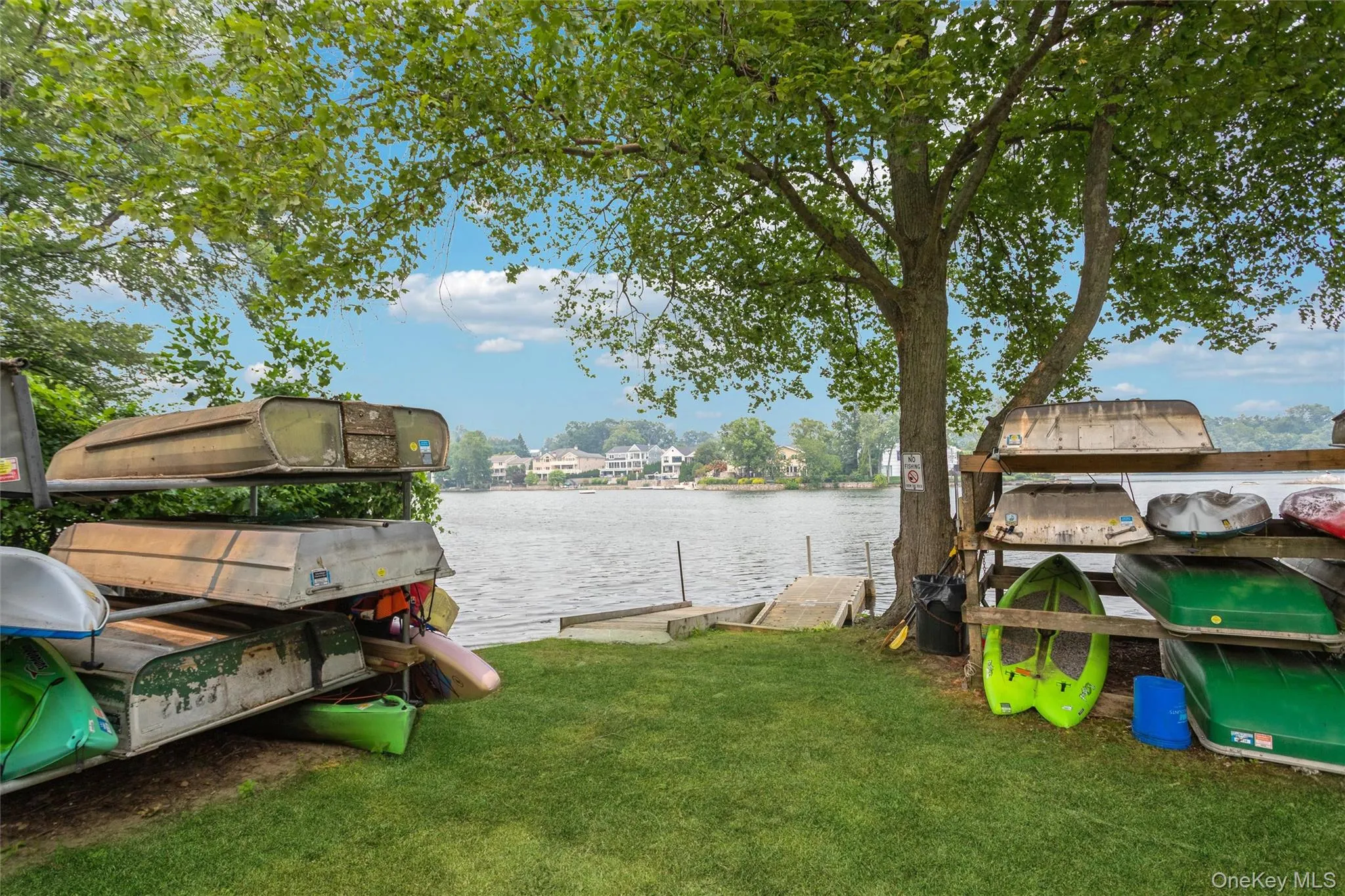 Boat Storage at the Lake. Boat Storage at the Lake.