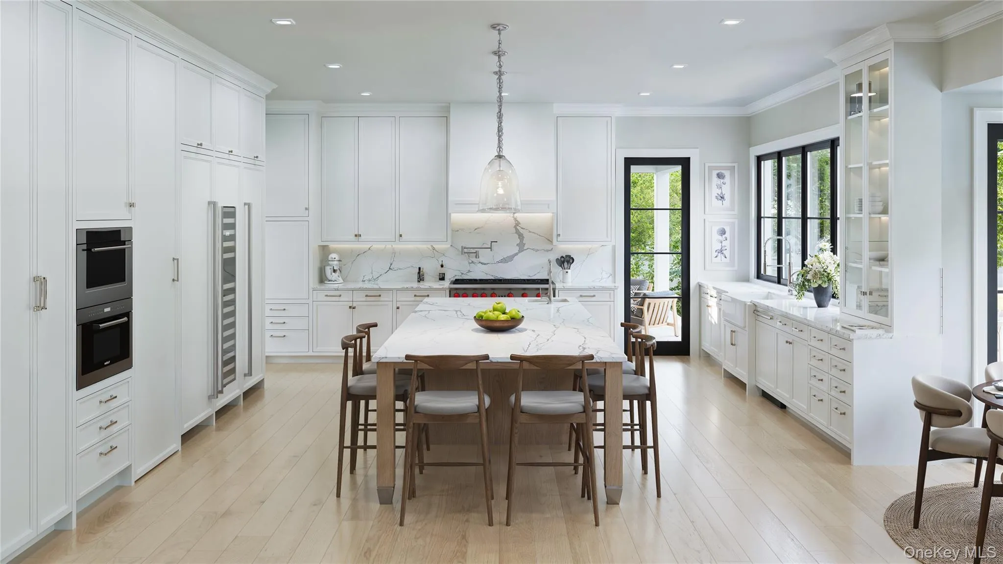 Chefs Kitchen w/Concealed Pantry & Appliance Bar Chefs Kitchen w/Concealed Pantry & Appliance Bar