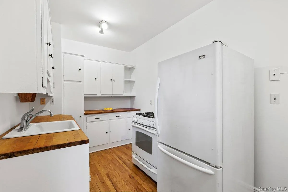 Freshly painted cabinets. Freshly painted cabinets.