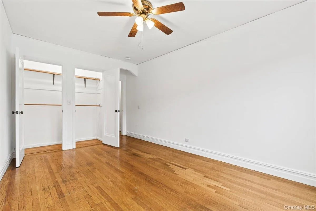 Primary Bedroom has two closets. Primary Bedroom has two closets.