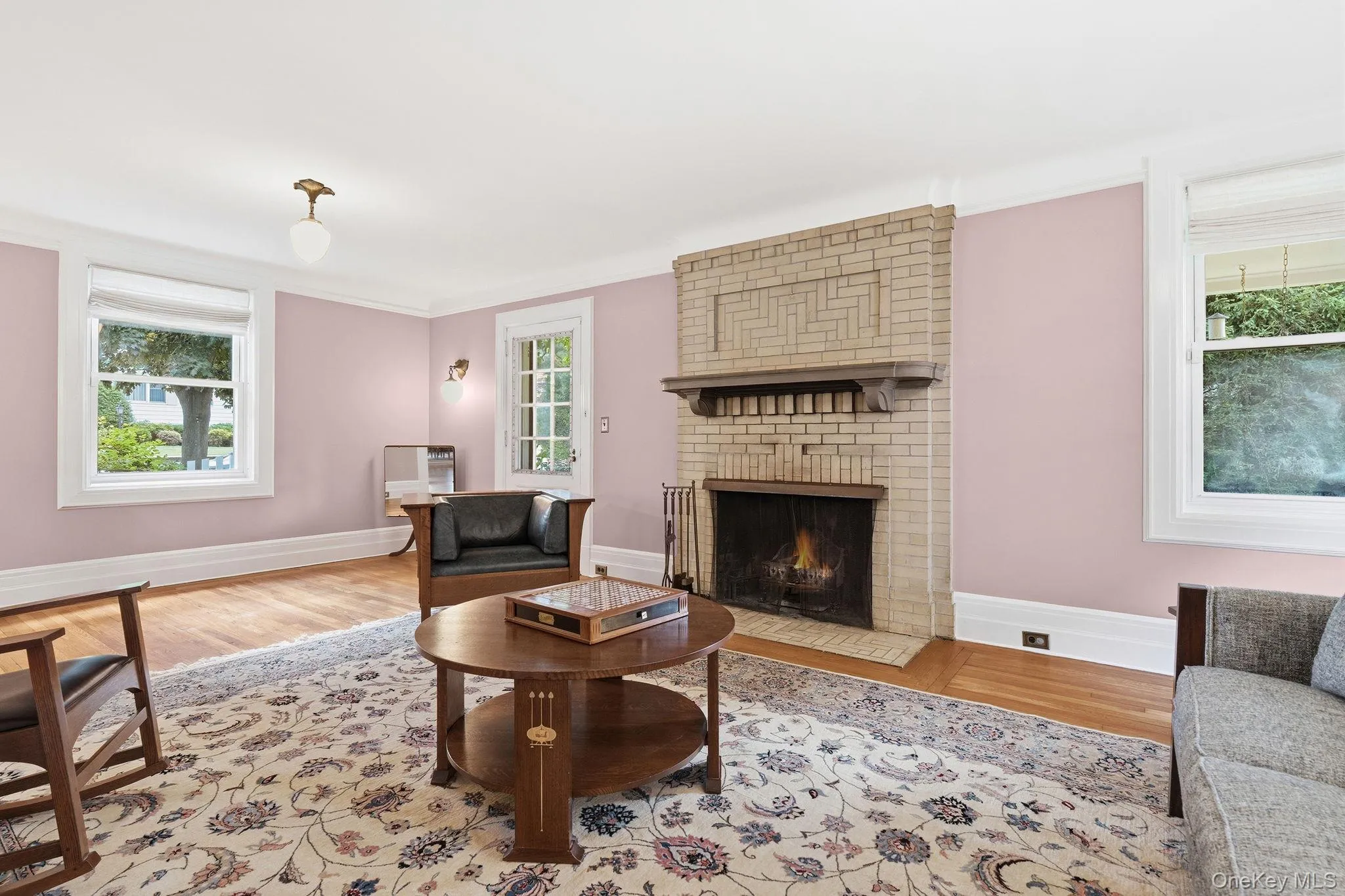 Elegant entertaining begins in this beautifully preserved gathering space. Elegant entertaining begins in this beautifully preserved gathering space.