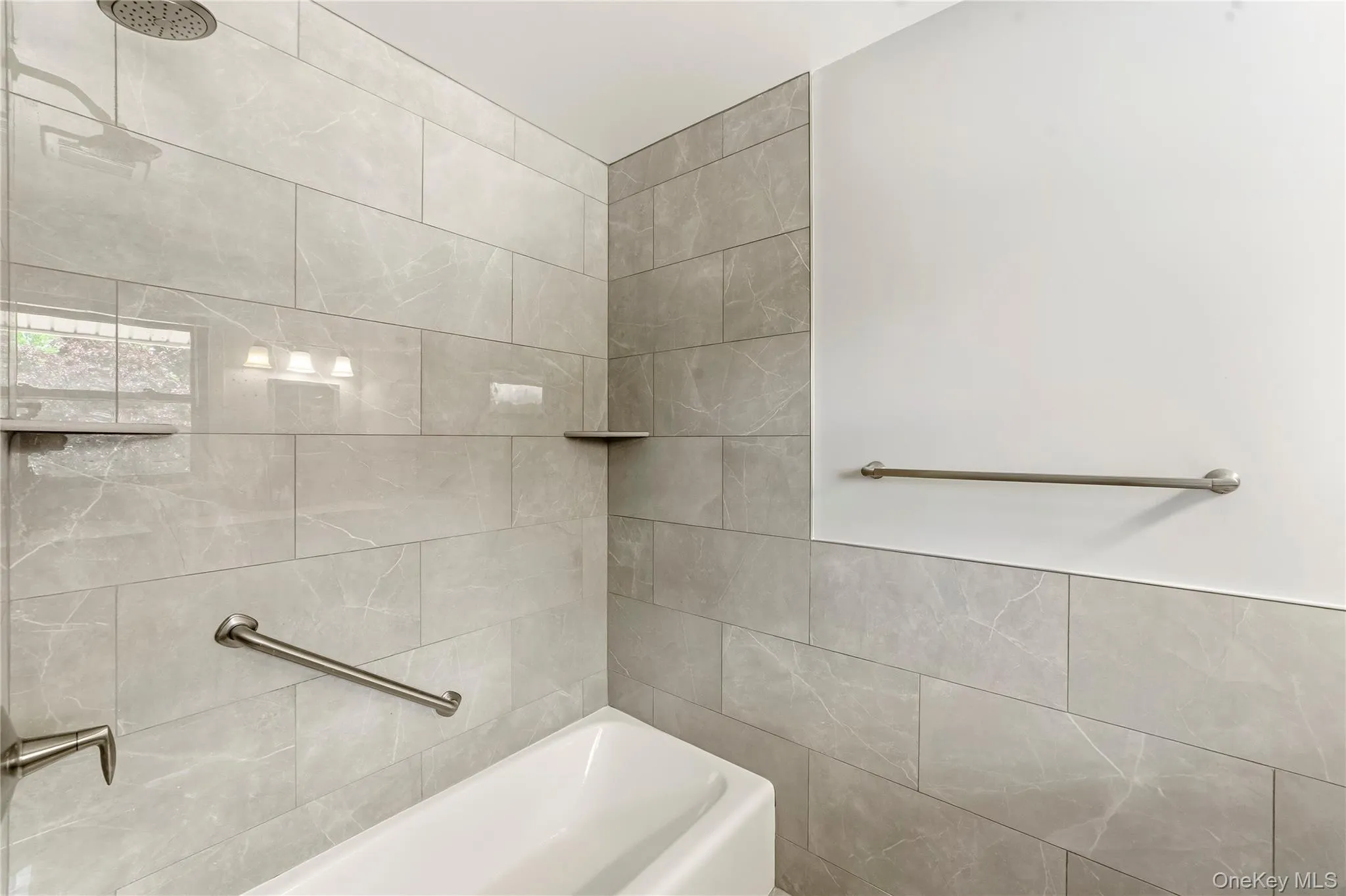 Designer tiles all around. Designer tiles all around.