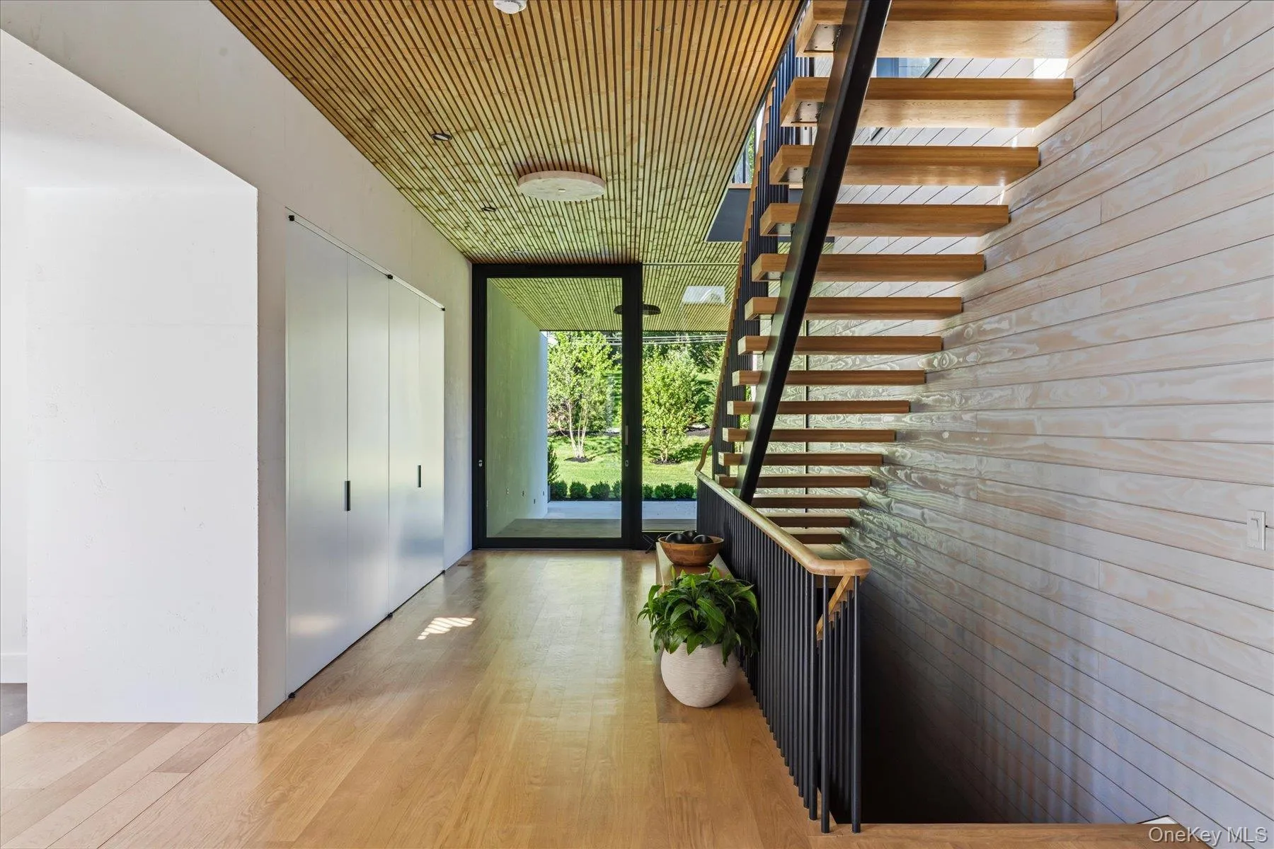 Stunning White Turkish Limestone Walls, Luna wood ceiling and Accoya wood siding that seamlessly flows from the inside to outside. Stunning White Turkish Limestone Walls, Luna wood ceiling and Accoya wood siding that seamlessly flows from the inside to outside.