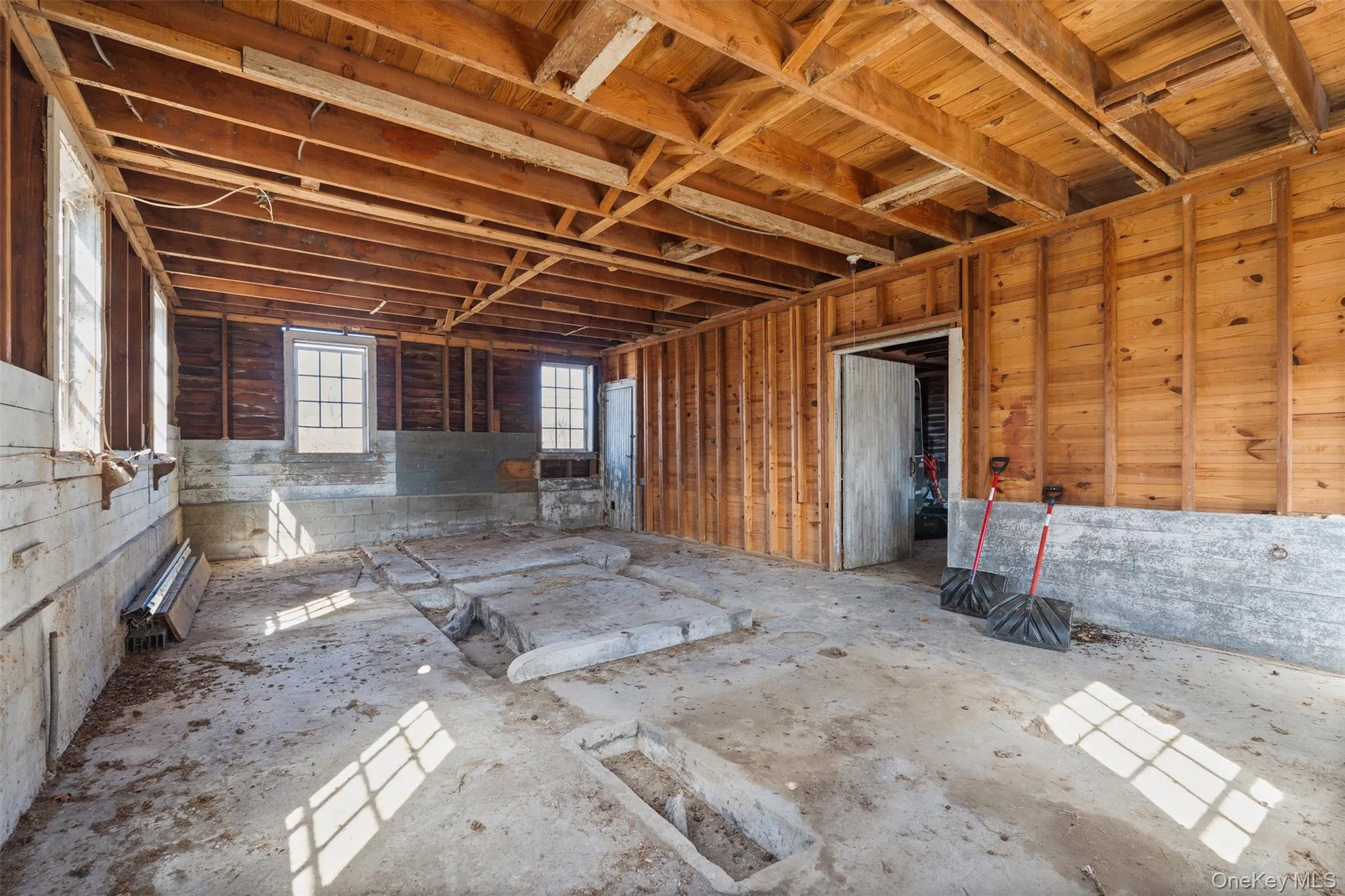 Lower Level of Larger Barn Lower Level of Larger Barn