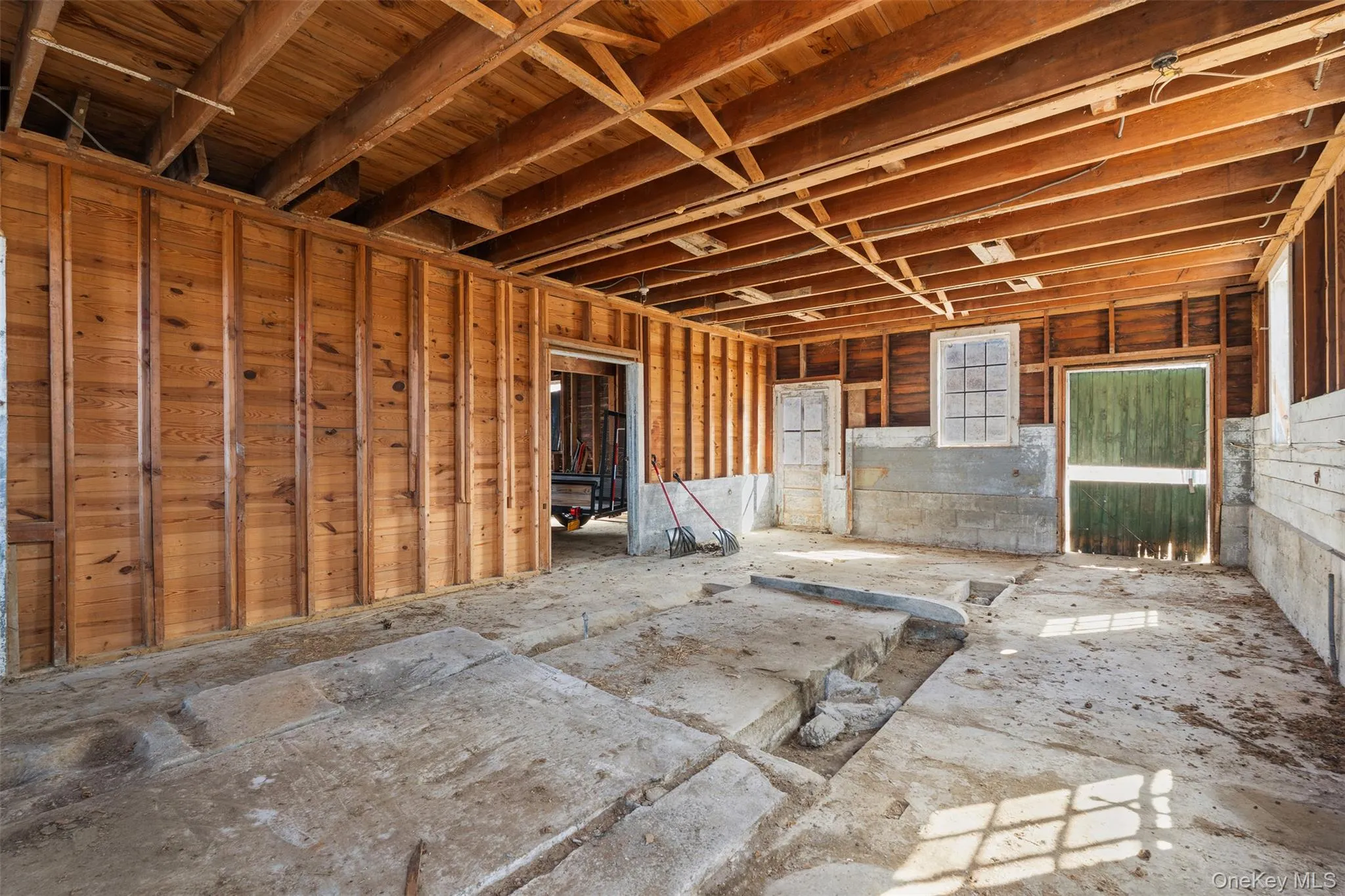 Lower Level of Larger Barn Lower Level of Larger Barn