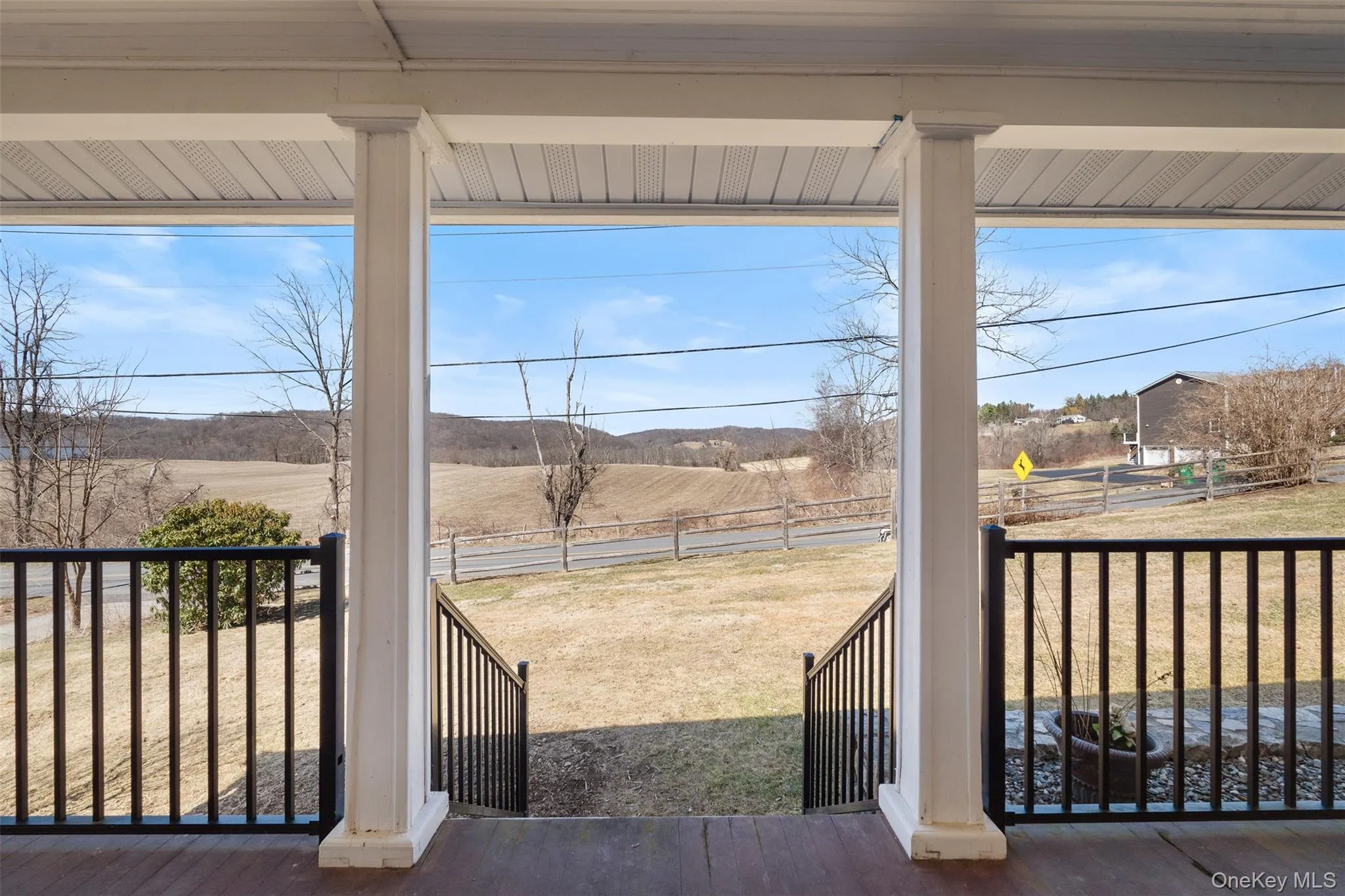 View of patio / terrace with a view of rural / pastoral area View of patio / terrace with a view of rural / pastoral area