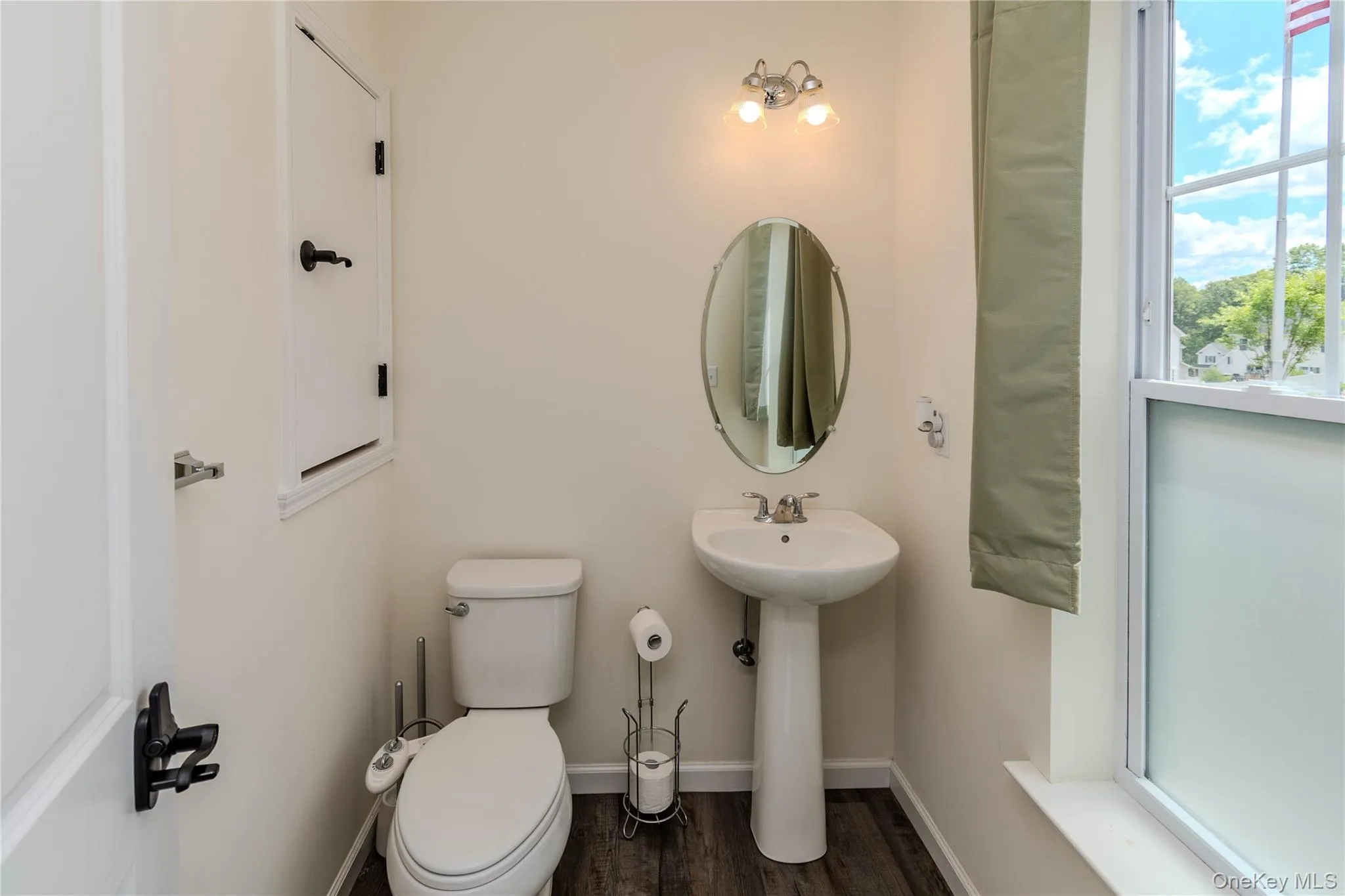 Main level half bathroom Main level half bathroom