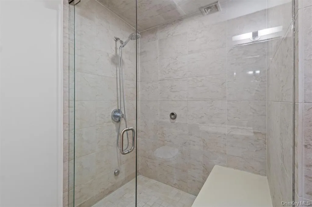 Bathroom with a stall shower Bathroom with a stall shower