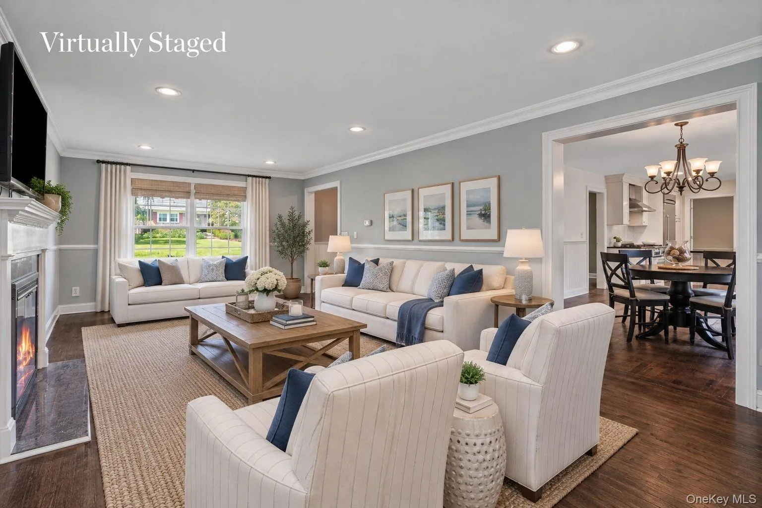 Virtually Staged Living Room Virtually Staged Living Room