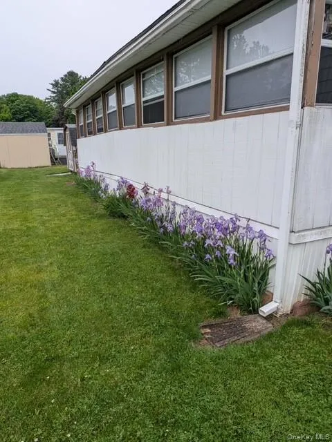 Outside covered deck Outside covered deck
