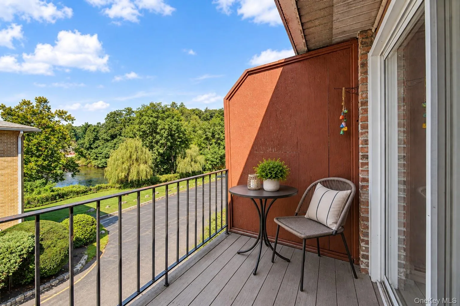 Virtually Staged (Table and Chair): Balcony Virtually Staged (Table and Chair): Balcony