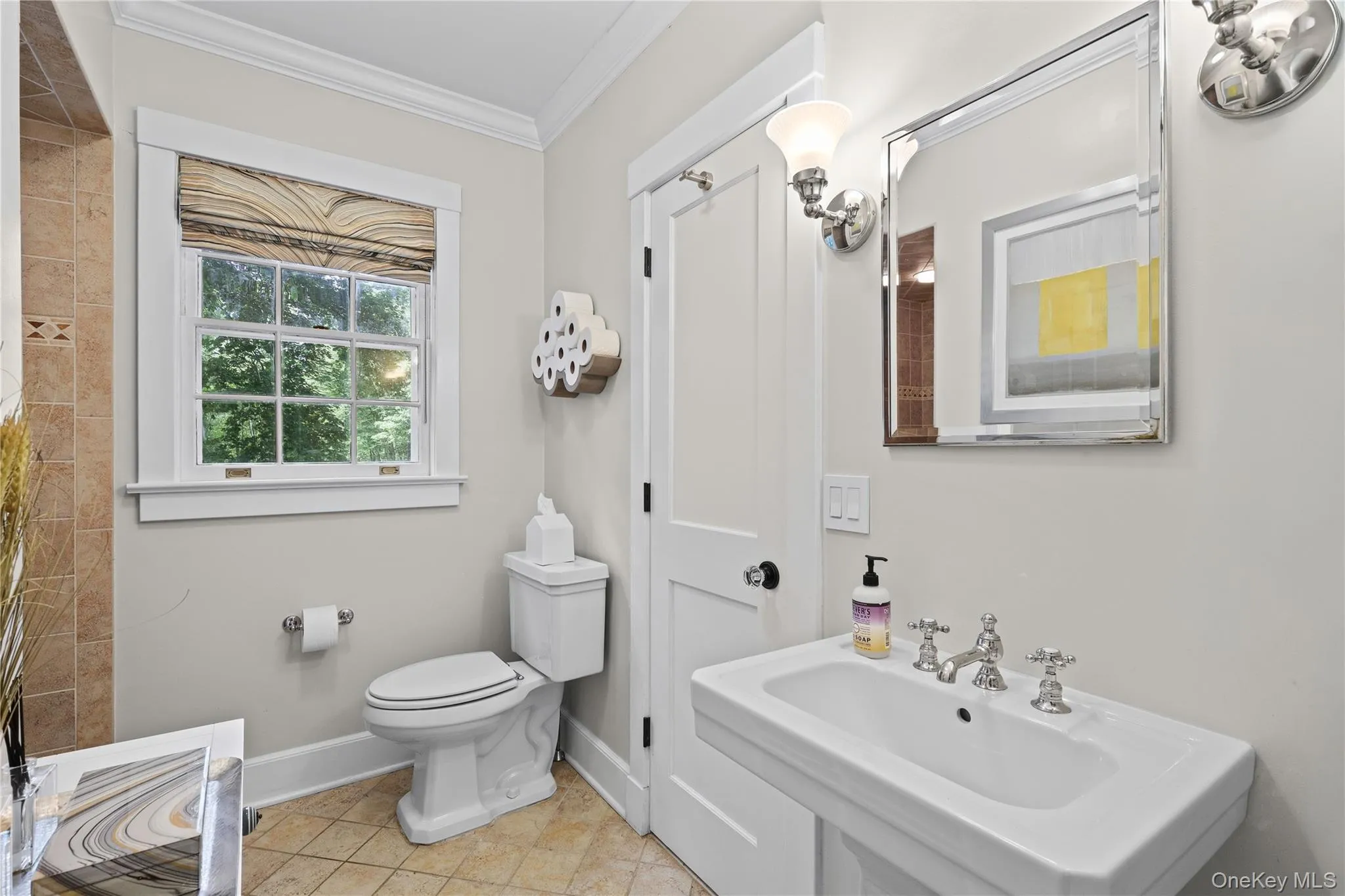 First floor bathroom with shower First floor bathroom with shower