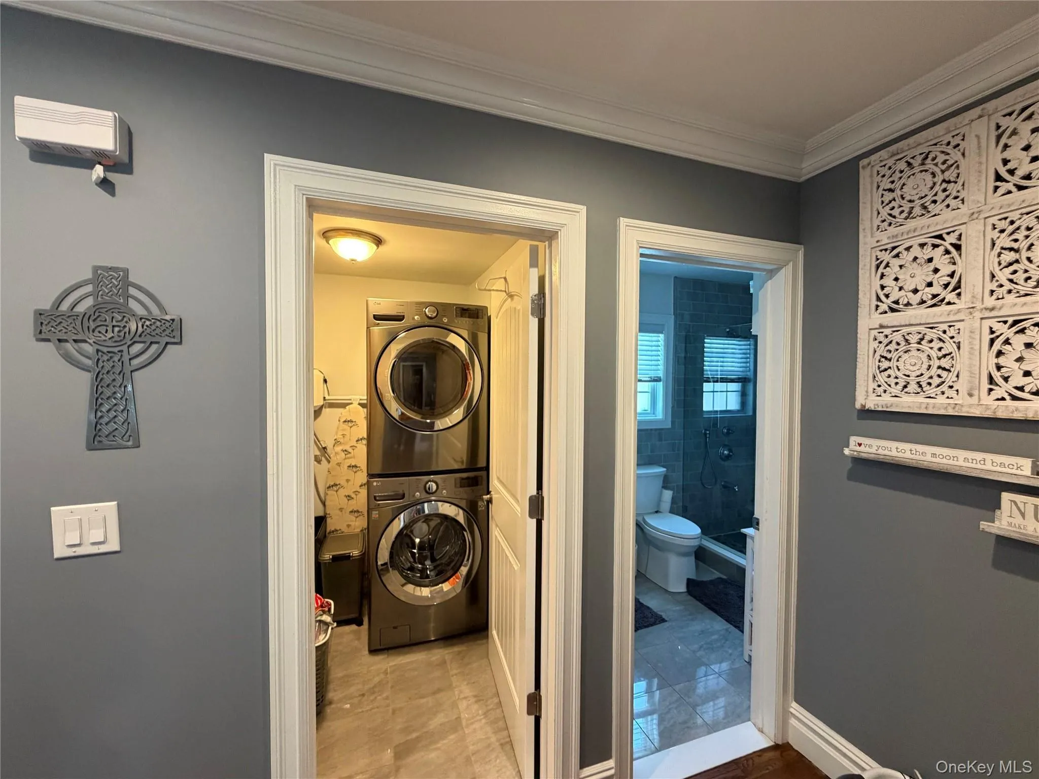 First floor laundry room. First floor laundry room.