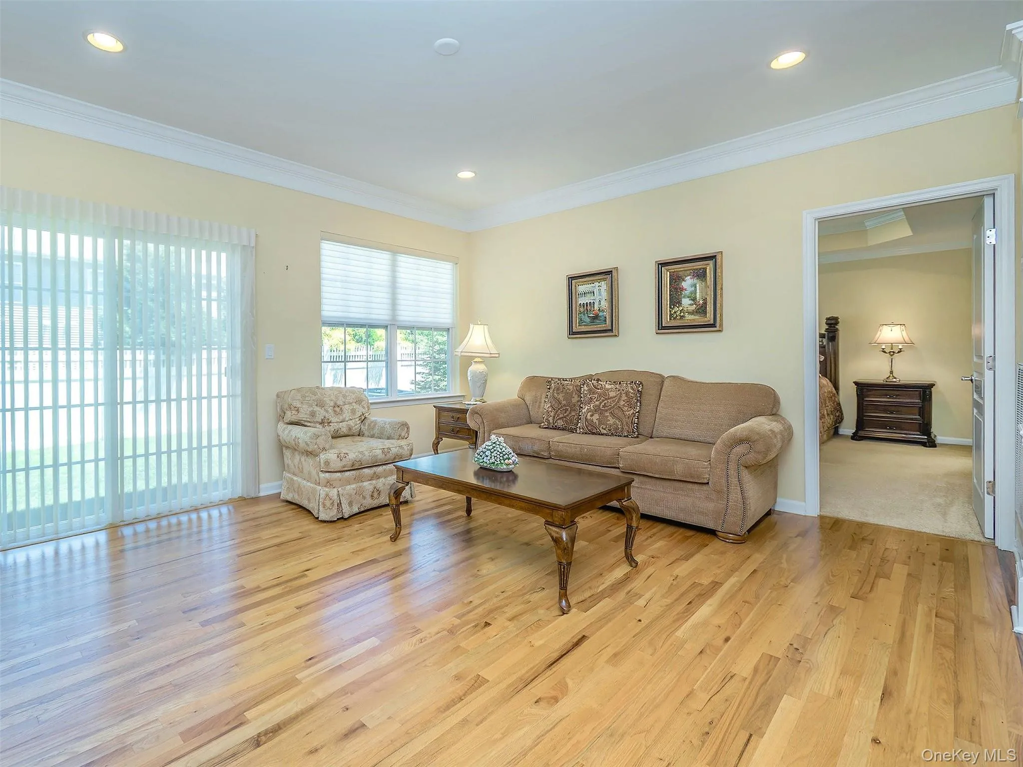 Spacious Den with sliding door access to yard area. Spacious Den with sliding door access to yard area.